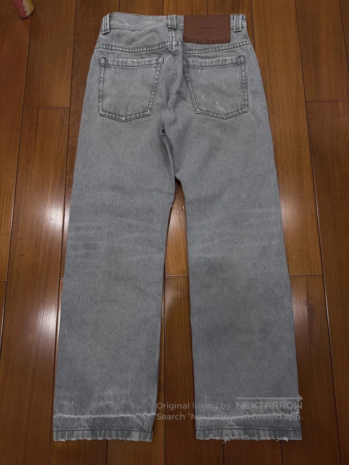 Palm Angels Palm Angels SS23 Faded Distressed Jeans. Size US 32 / EU 48 - 2 Thumbnail