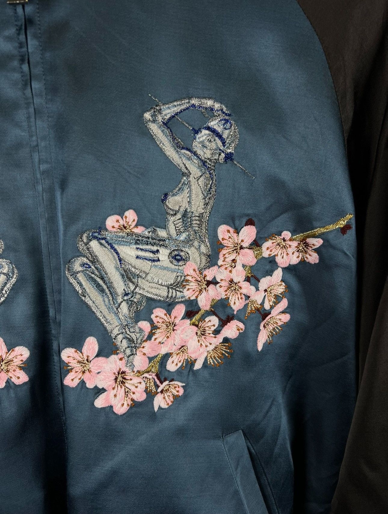 Dior Dior x Sorayama Embroidered Varisity Jacket Sz44 Size US S / EU 44-46 / 1 - 5 Thumbnail