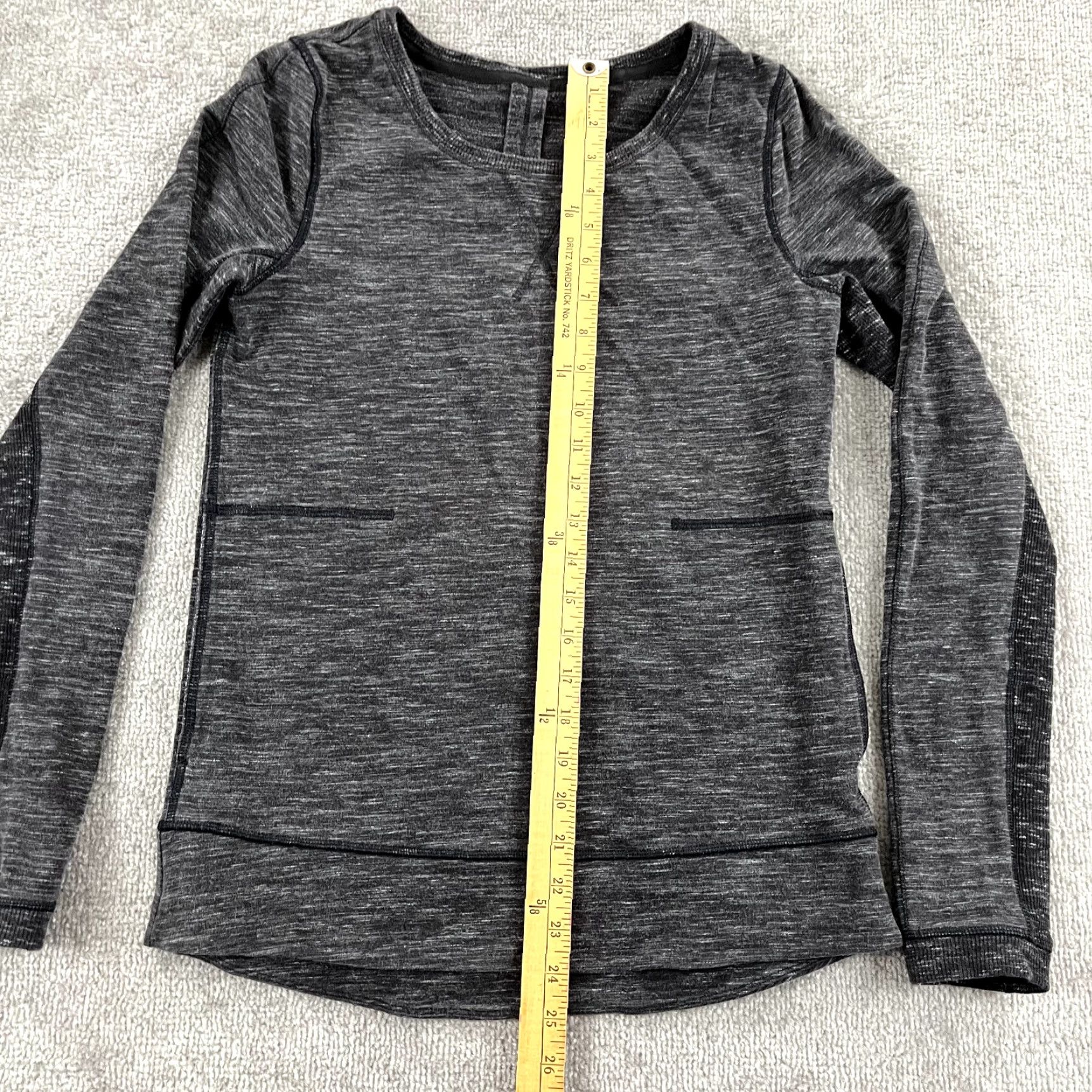 Lululemon LULULEMON Jacket Womens Size 4 Gray Exhalation II Sweatshirt Yoga Kangaroo L/S Size S / US 4 / IT 40 - 5 Thumbnail