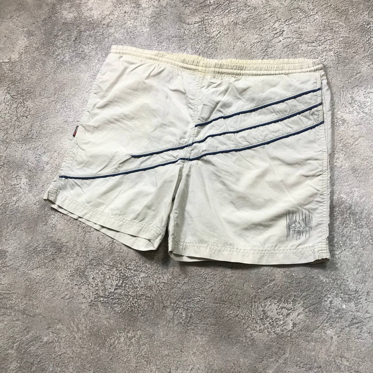 Vintage Vintage 90s Adidas Baggy Shorts Streetwear Skate Y2K Logo 38 Size US 38 / EU 54 - 2 Thumbnail
