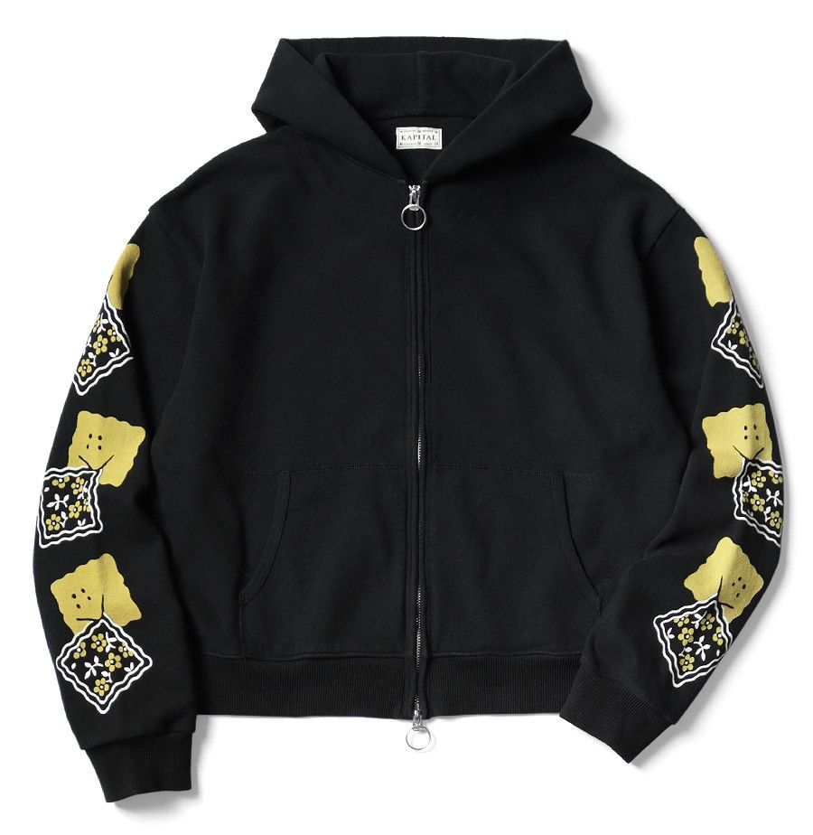Kapital KAPITAL GYM Hoodie PECKISH RAINBOWY black full zip new Size US M / EU 48-50 / 2 - 1 Thumbnail