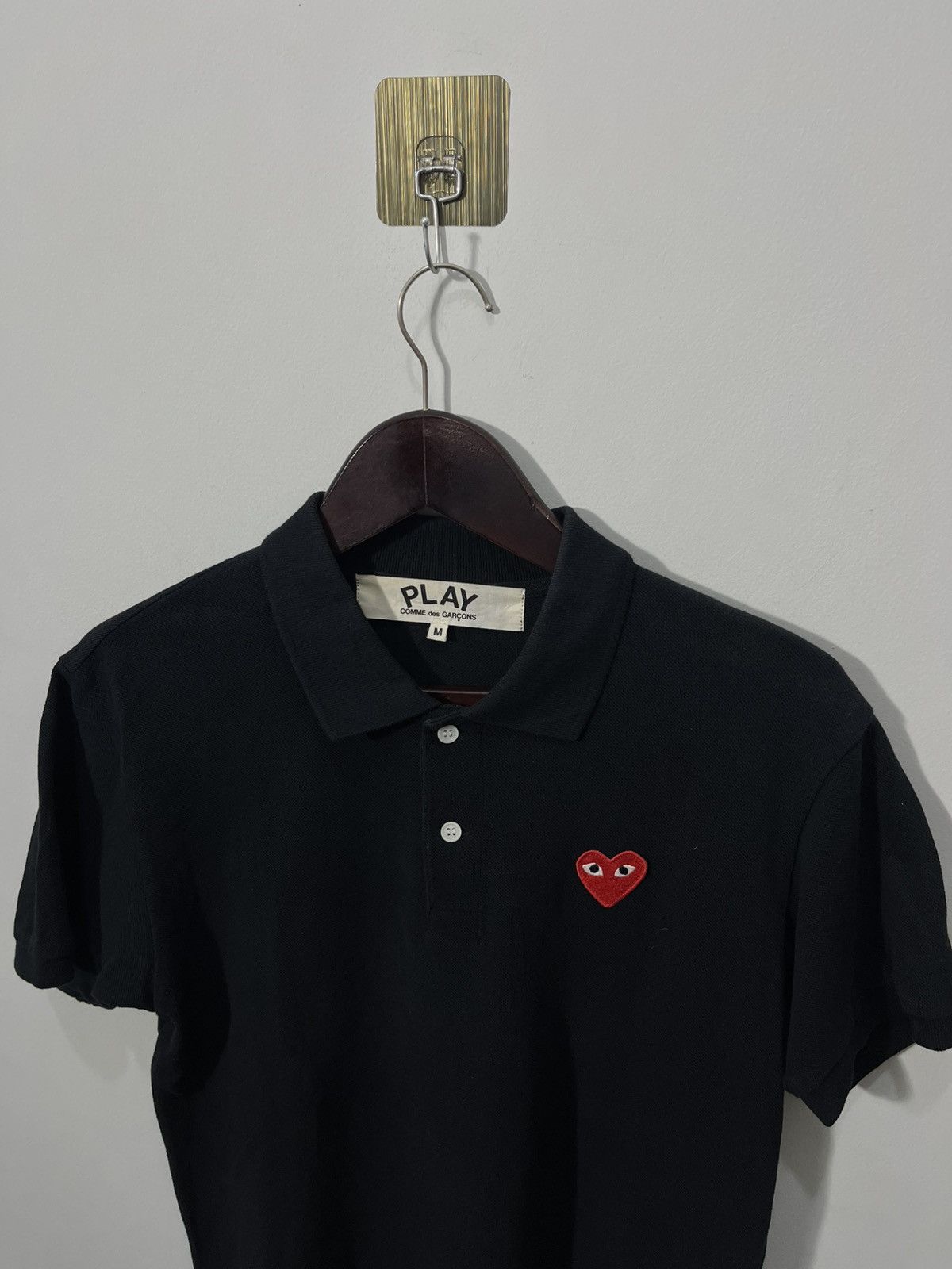 Comme des Garcons PLAY Comme des Garçons Play Polo Shirt Size US M / EU 48-50 / 2 - 2 Thumbnail