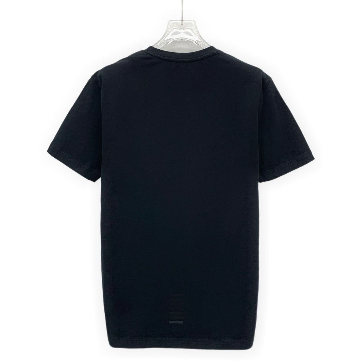 Armani Armani Black Logo Cotton Short Sleeve T-Shirt K26WX Size US M / EU 48-50 / 2 - 2 Thumbnail