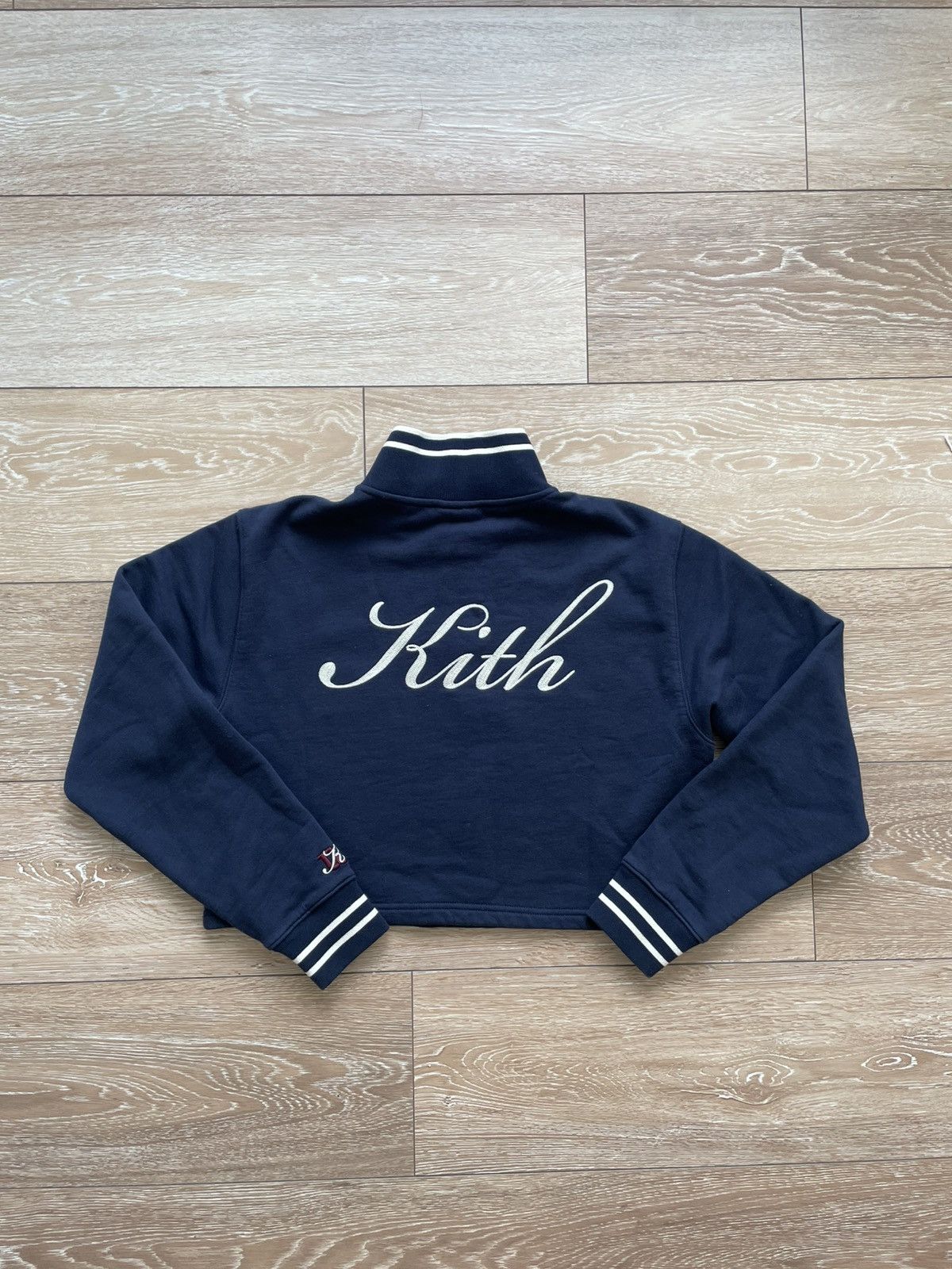 Kith × Wilson Kith x Wilson Cropped Quarter Zip Up Pullover Women's Small Size S / US 4 / IT 40 - 1 Thumbnail