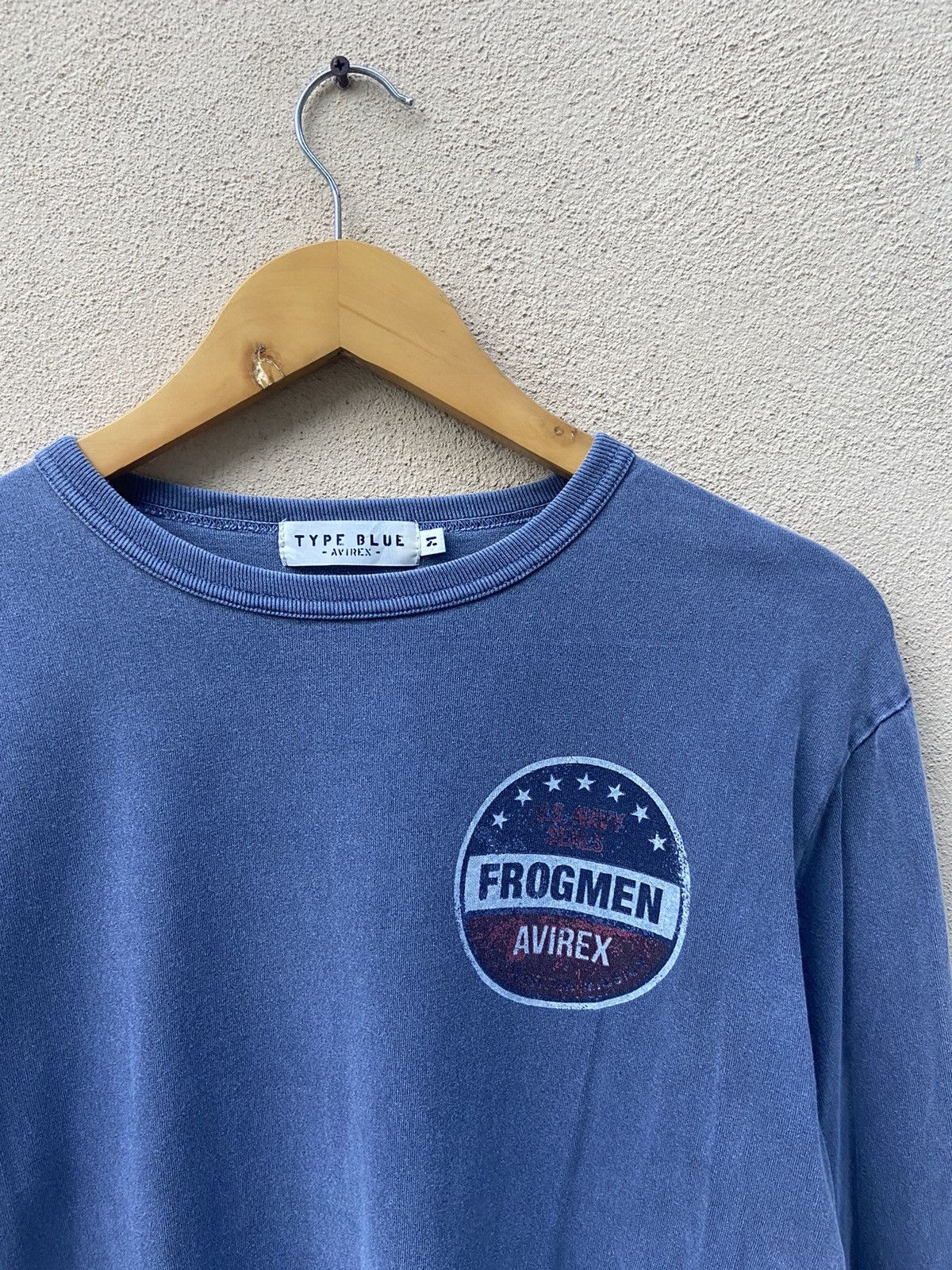 Avirex 🔥 Vtg Avirex t shirt long Sleeve Avirex Frogmen Underwater Size US M / EU 48-50 / 2 - 3 Thumbnail