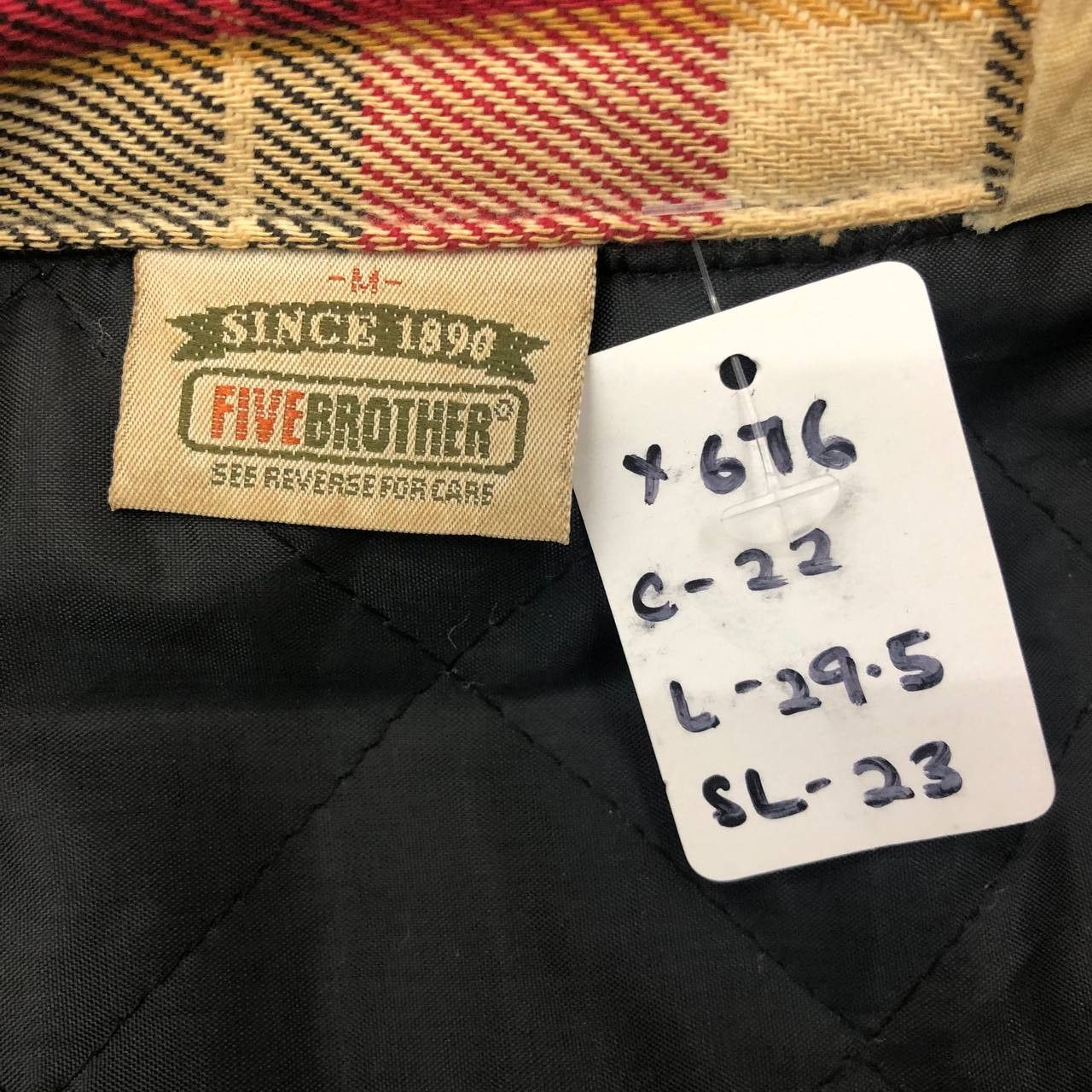 FiveBrother Y676 FIVE BROTHER FLANNEL JACKETS Size US M / EU 48-50 / 2 - 6 Thumbnail
