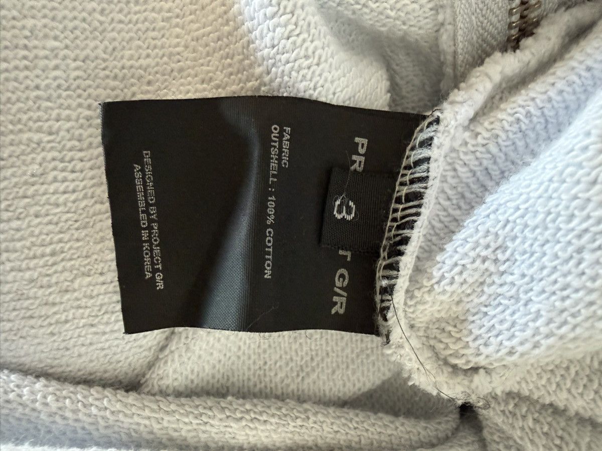 PROJECT G/R ***RARE Project Gr 24FW reconstructed folded zip up Size US L / EU 52-54 / 3 - 6 Thumbnail