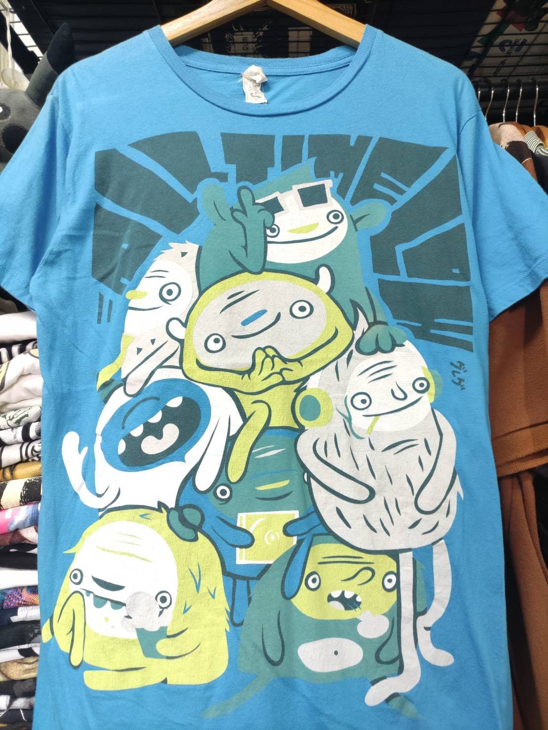 Band Tees Vtg All Time Low Band Cartoon Design Big Print T-Shirt Size US M / EU 48-50 / 2 - 1 Thumbnail