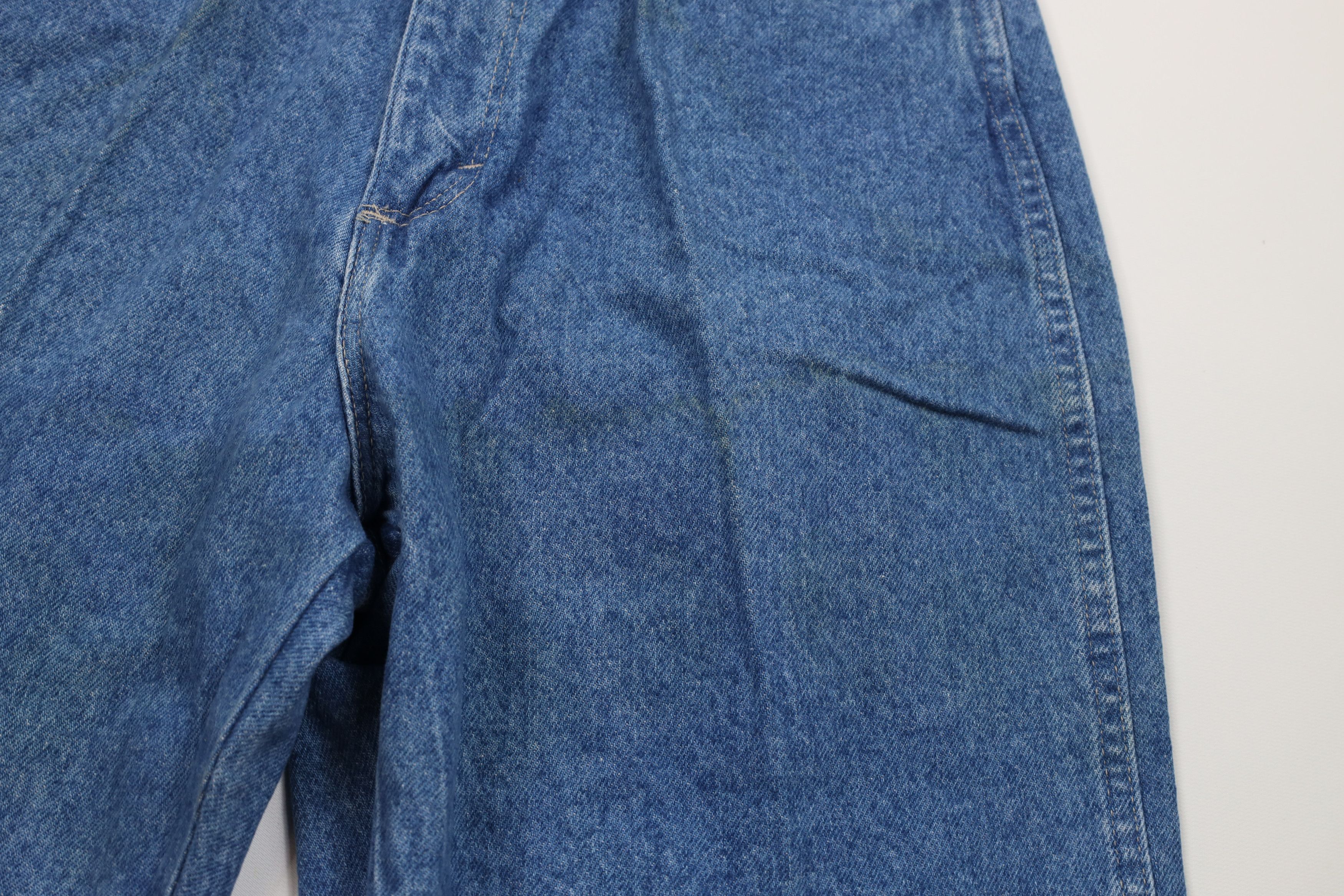 Vintage Deadstock Vintage 90s Streetwear Fit Denim Jeans Blue USA Size 38" / US 16 / IT 52 - 6 Thumbnail