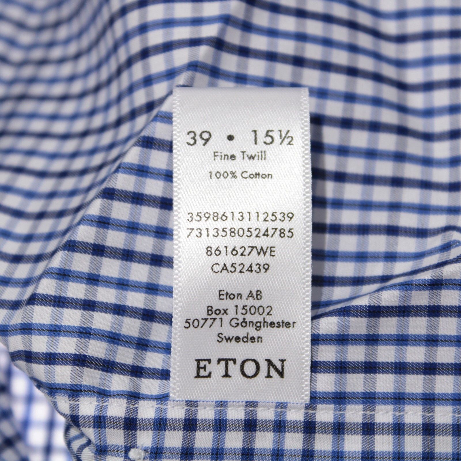 Eton Eton New with tags Shirt Size M US In Blue Size US M / EU 48-50 / 2 - 6 Thumbnail