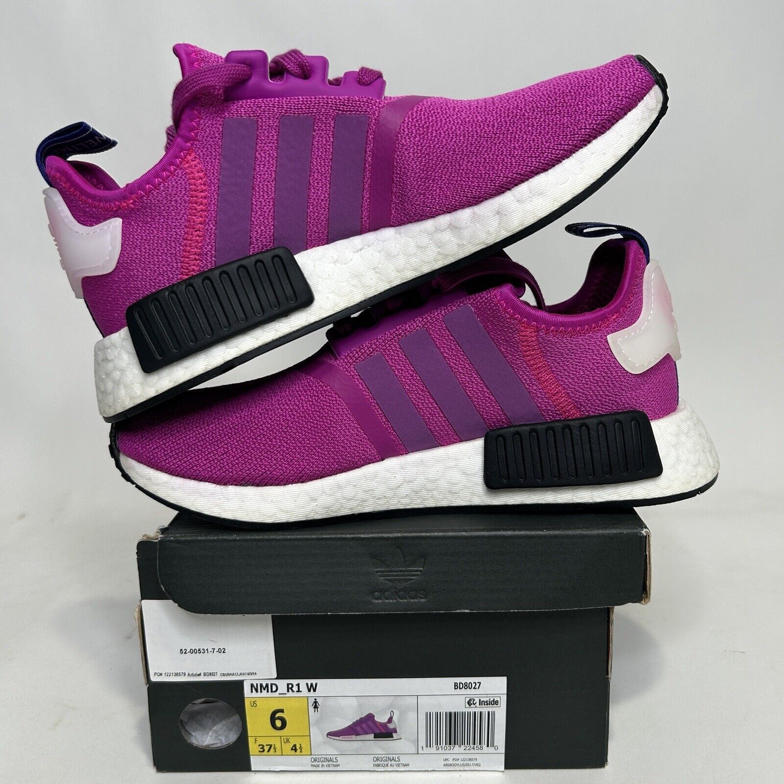 Adidas Adidas NMD R1 Boost Mesh “Vivid Pink” 2024 Size US 6 / IT 36 - 3 Thumbnail