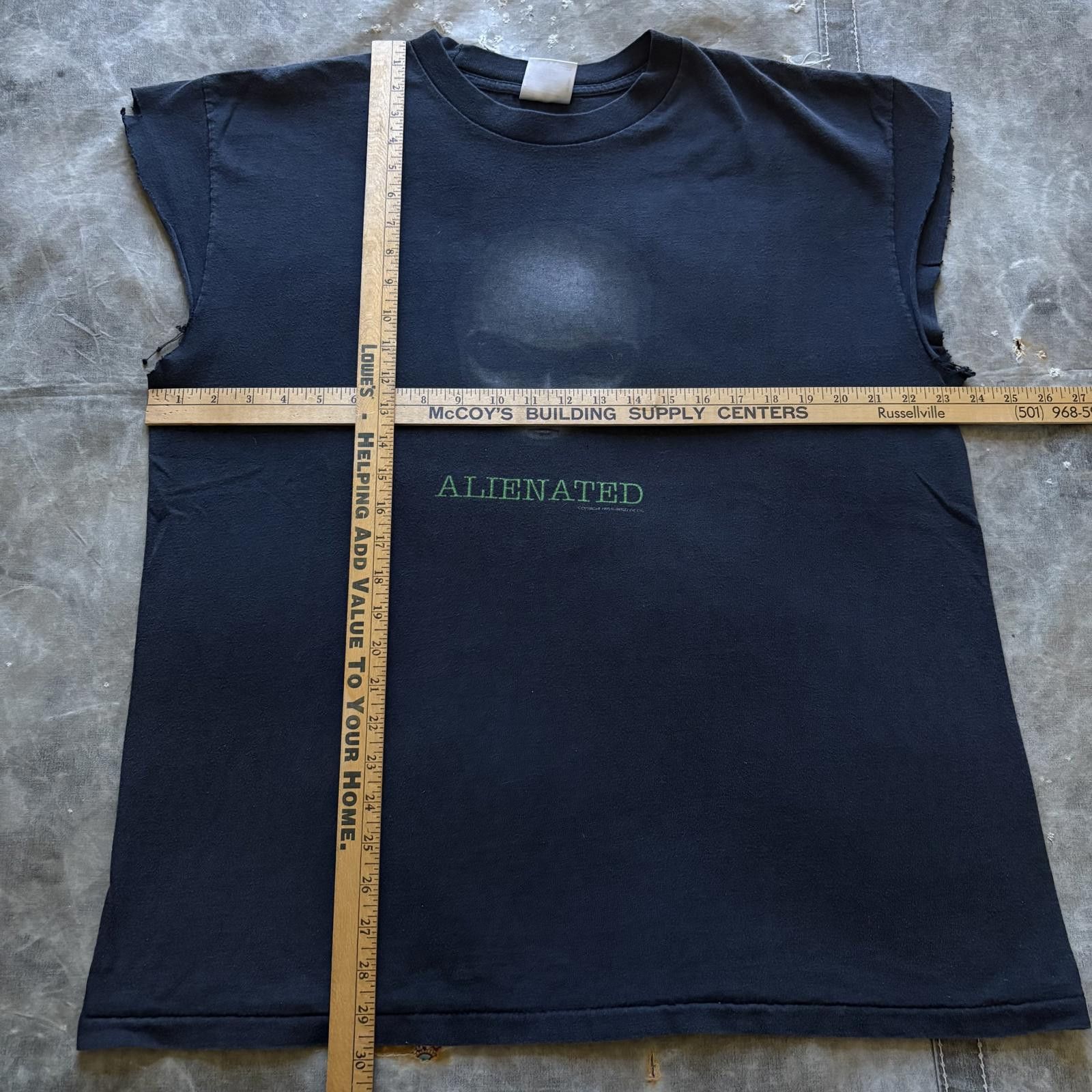 Alien Workshop Vintage Alien Workshop Alienated Jester Skate Cut Off Shirt Size US XL / EU 56 / 4 - 4 Thumbnail
