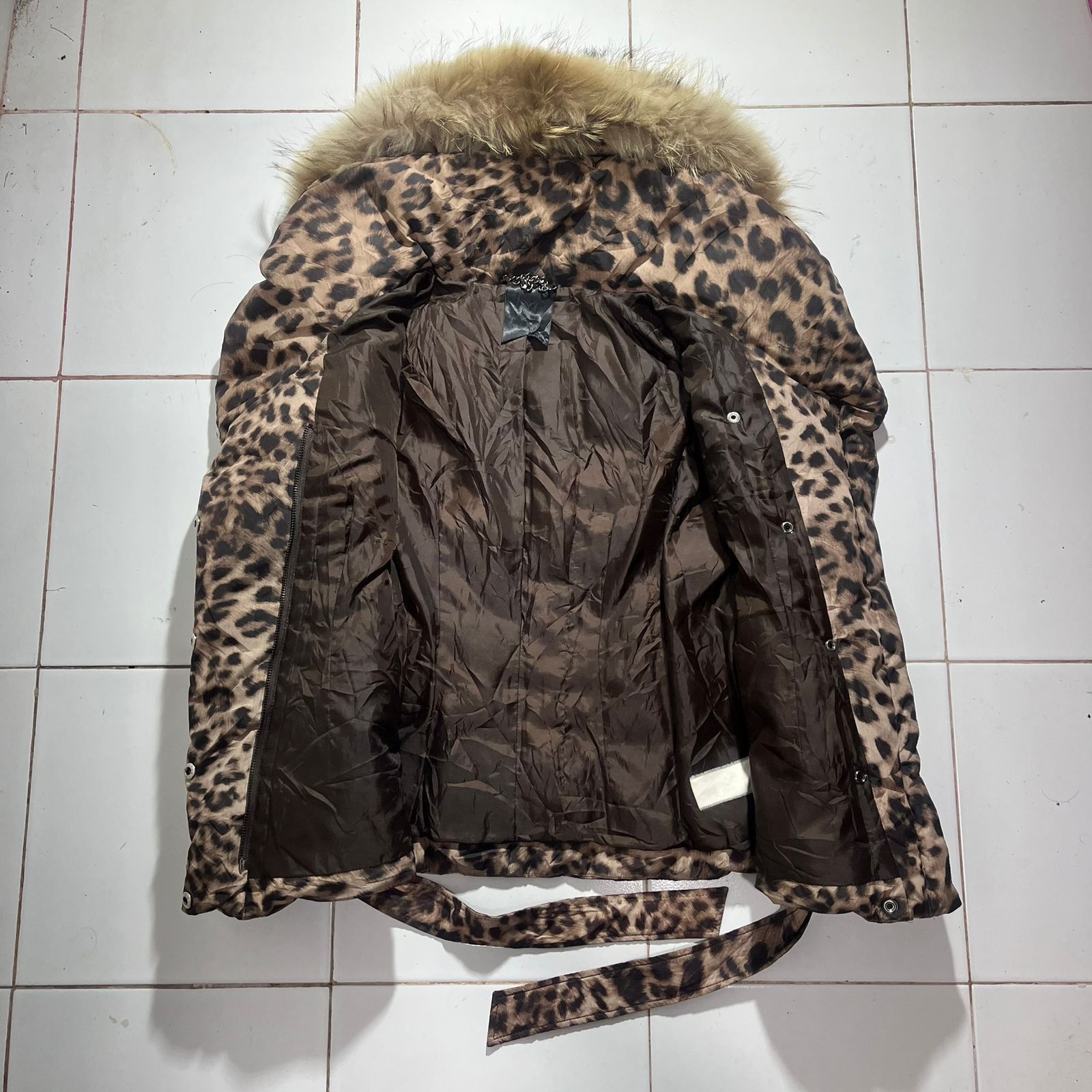 Le Grande Bleu (L.G.B.) Jessi New York Leopard LGB Style Fur Jacket Size M / US 6-8 / IT 42-44 - 5 Thumbnail