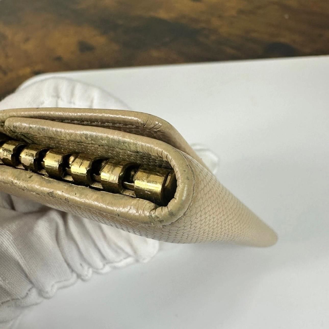 Chanel Vintage Chanel Beige Caviar Leather 6 Key Holder CC Logo Size ONE SIZE - 6 Thumbnail