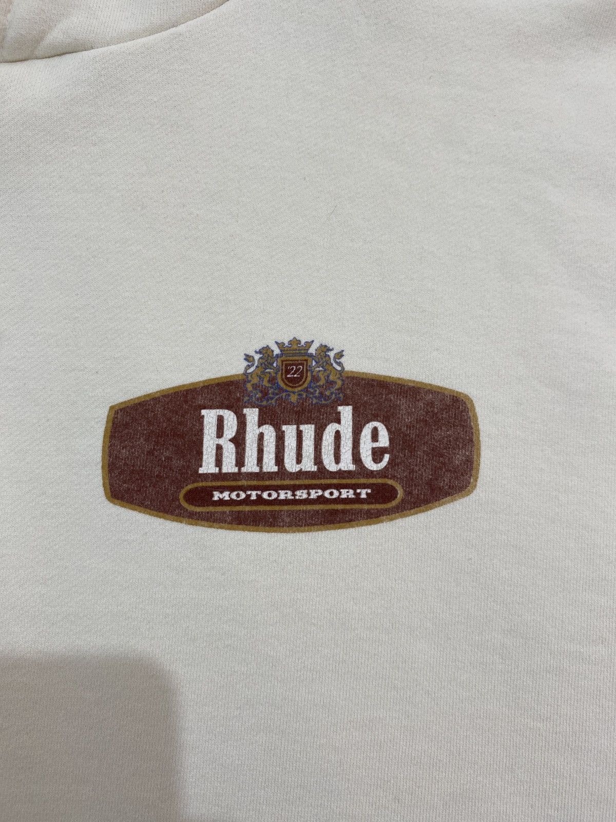 Rhude Rhude Racing Crest Motorsport Grand Prix Monaco 2022 Hoodie Size US XL / EU 56 / 4 - 5 Thumbnail