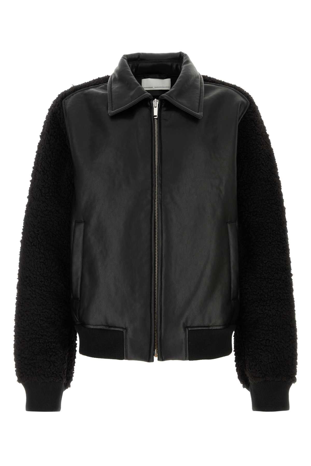 Random Identities Black Synthetic Leather Jacket Size US M / EU 48-50 / 2 - 1 Thumbnail
