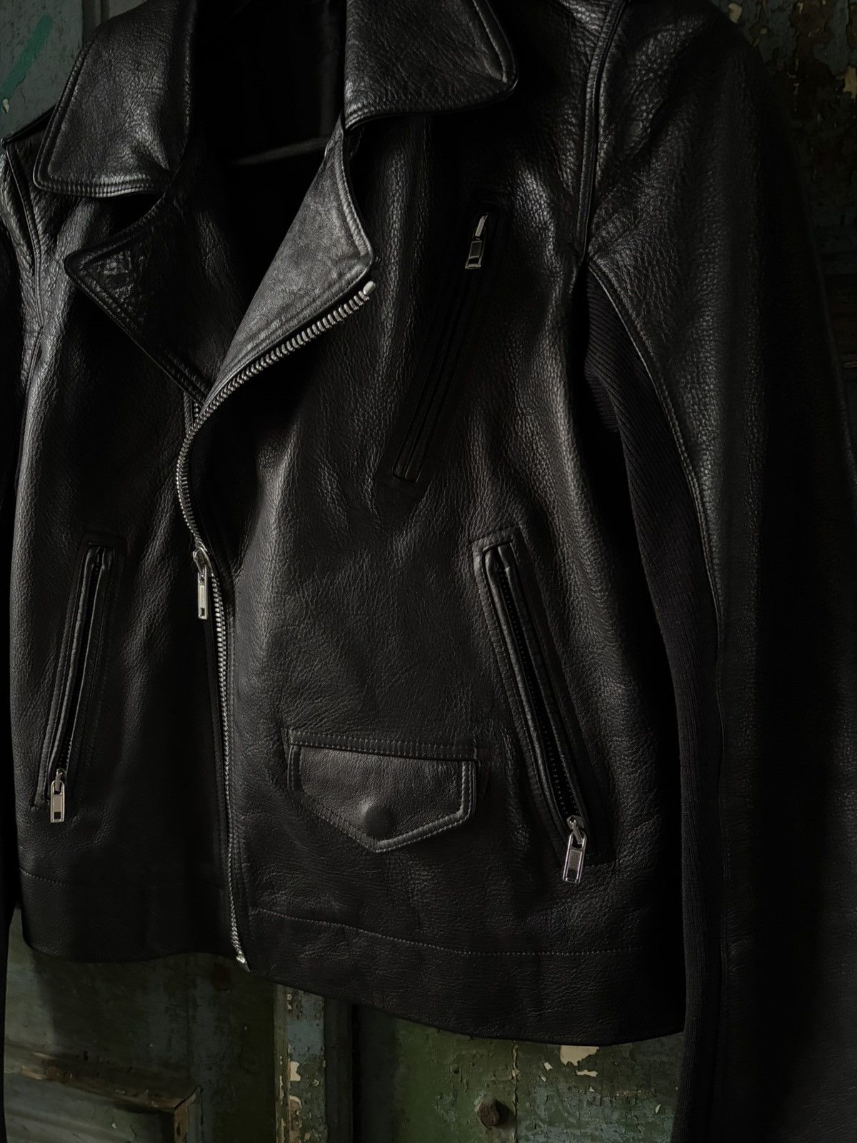 Rick Owens Rick Owens ss18 „DIRT” stooges leather jacket Size US XS / EU 42 / 0 - 2 Thumbnail