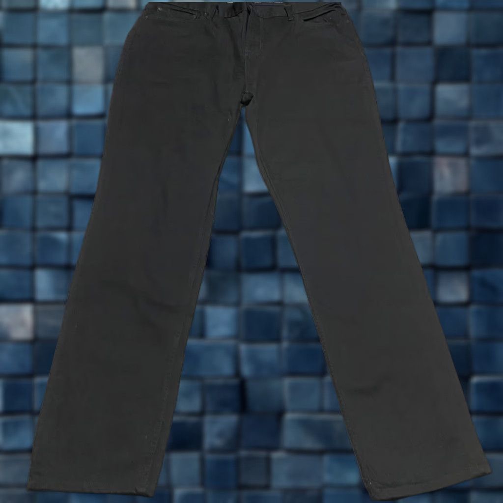 Old Navy Old Navy Mens Jeans Slim Dark Wash Black Denim 40x34 Mid Rise Stretch Tapered 5-Pocket Denim Size US 40 / EU 56 - 1 Thumbnail
