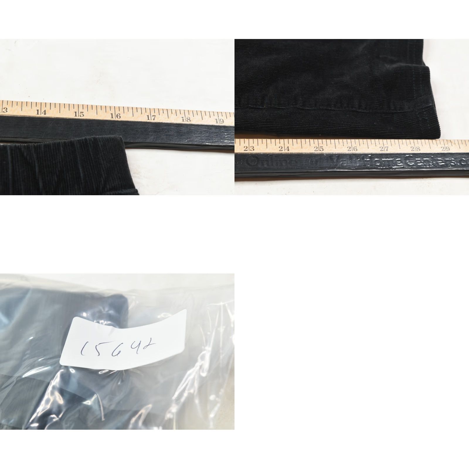 Eileen Fisher Eileen Fisher Corduroy Pants Womens Small Black Pull-On Skinny Fit Stretch Casual Pants Junior? No, keep as Women Size 28" / US 6 / IT 42 - 8 Thumbnail