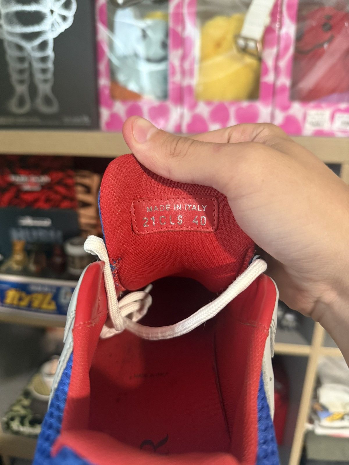 Dior Dior B22 Red/White & Blue Sneaker Size US 7.5 / EU 40-41 - 7 Thumbnail