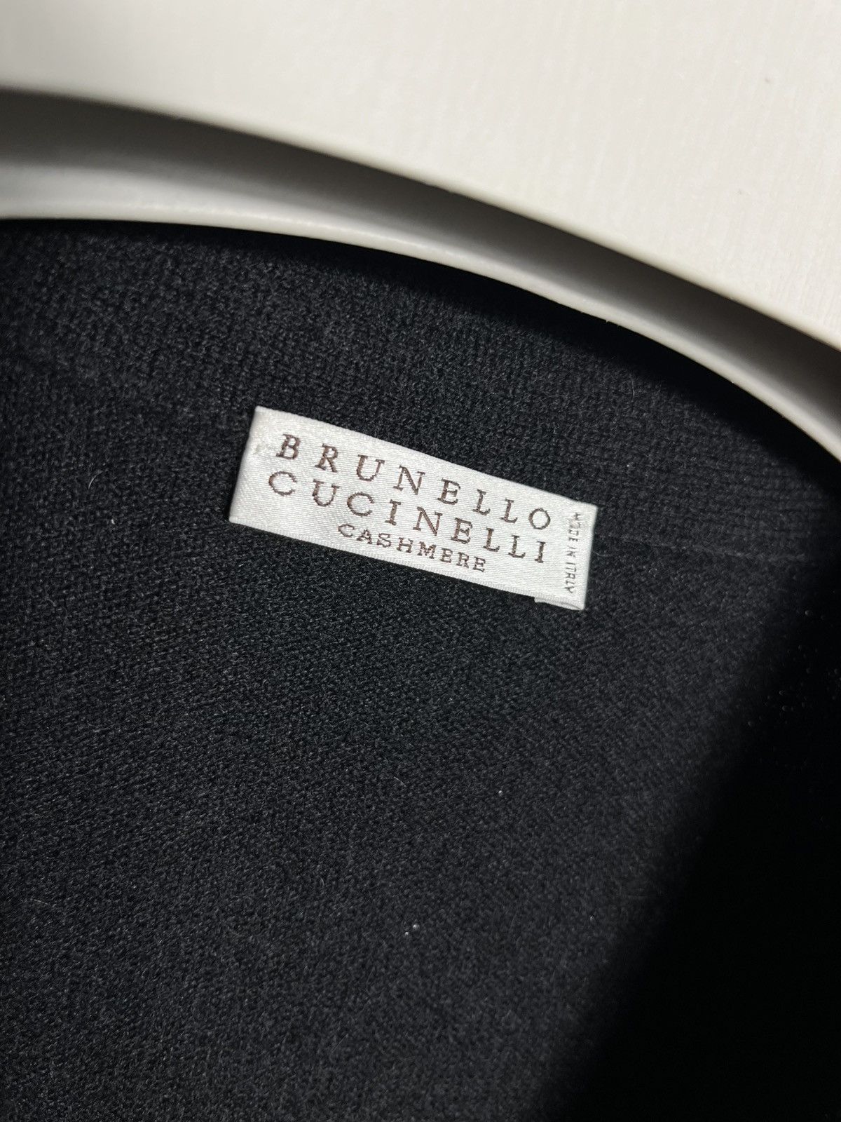 Brunello Cucinelli brunello cucinelli cashmere cardigan woman’s black long Size L / US 10 / IT 46 - 2 Thumbnail