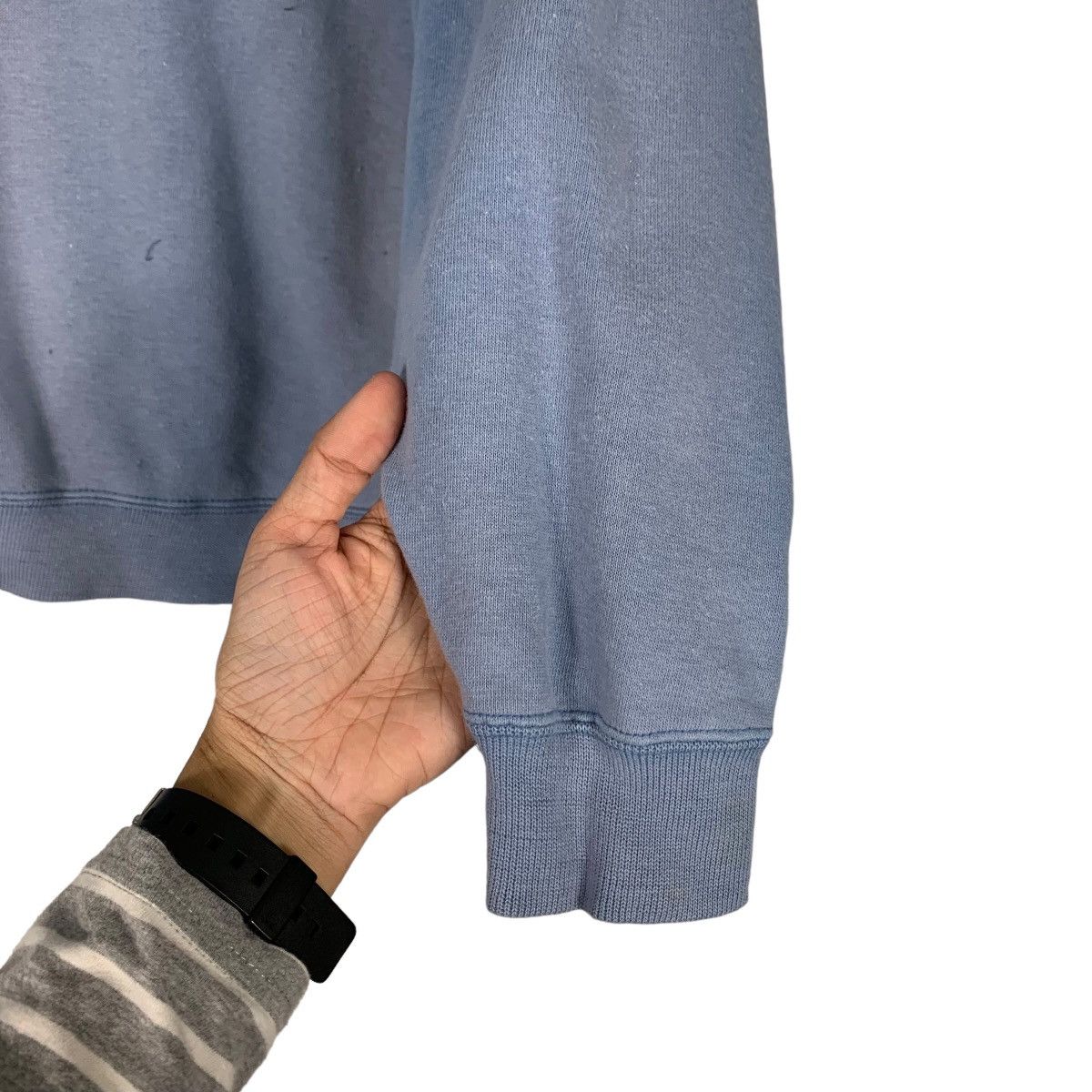 Japanese Brand POLO by Polo Ground Big Logo Washed Sweatshirt #1176-C54 Size US M / EU 48-50 / 2 - 7 Thumbnail