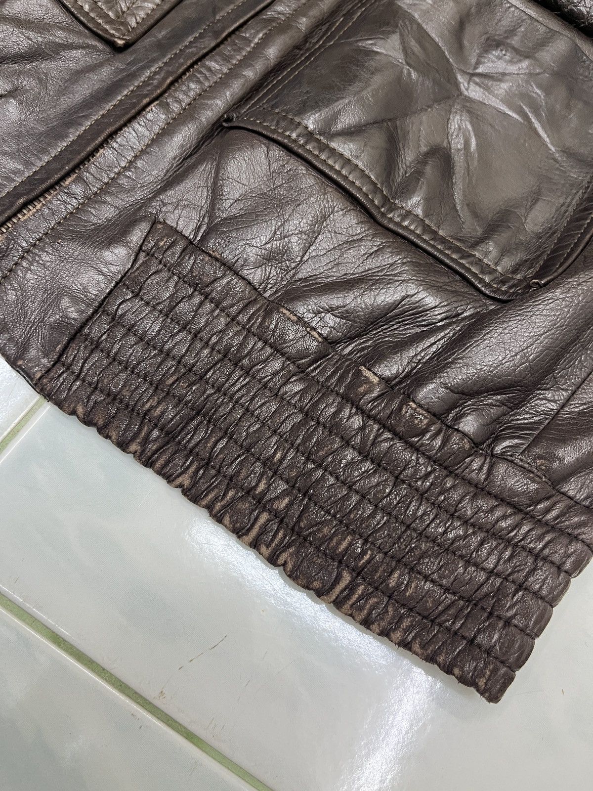 Loewe 🔥🔥🔥RARE LOEWE LEATHER JACKET Size M / US 6-8 / IT 42-44 - 15 Thumbnail