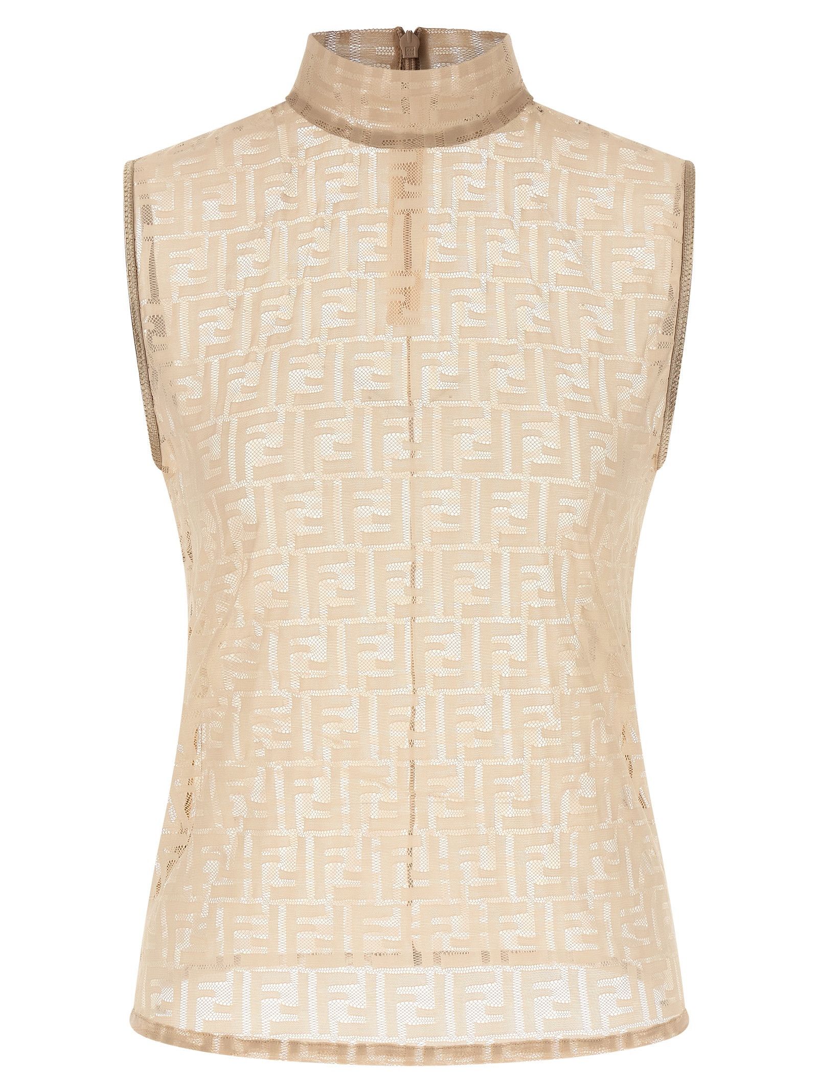 Fendi 'FF' lace top Size M / US 6-8 / IT 42-44 - 1 Thumbnail