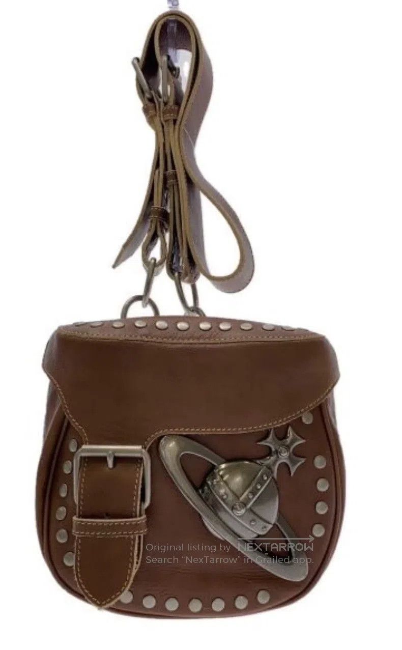 Vivienne Westwood Vivienne Westwood size os Riveted Decor Single Shoulder Bag Size ONE SIZE - 1 Thumbnail