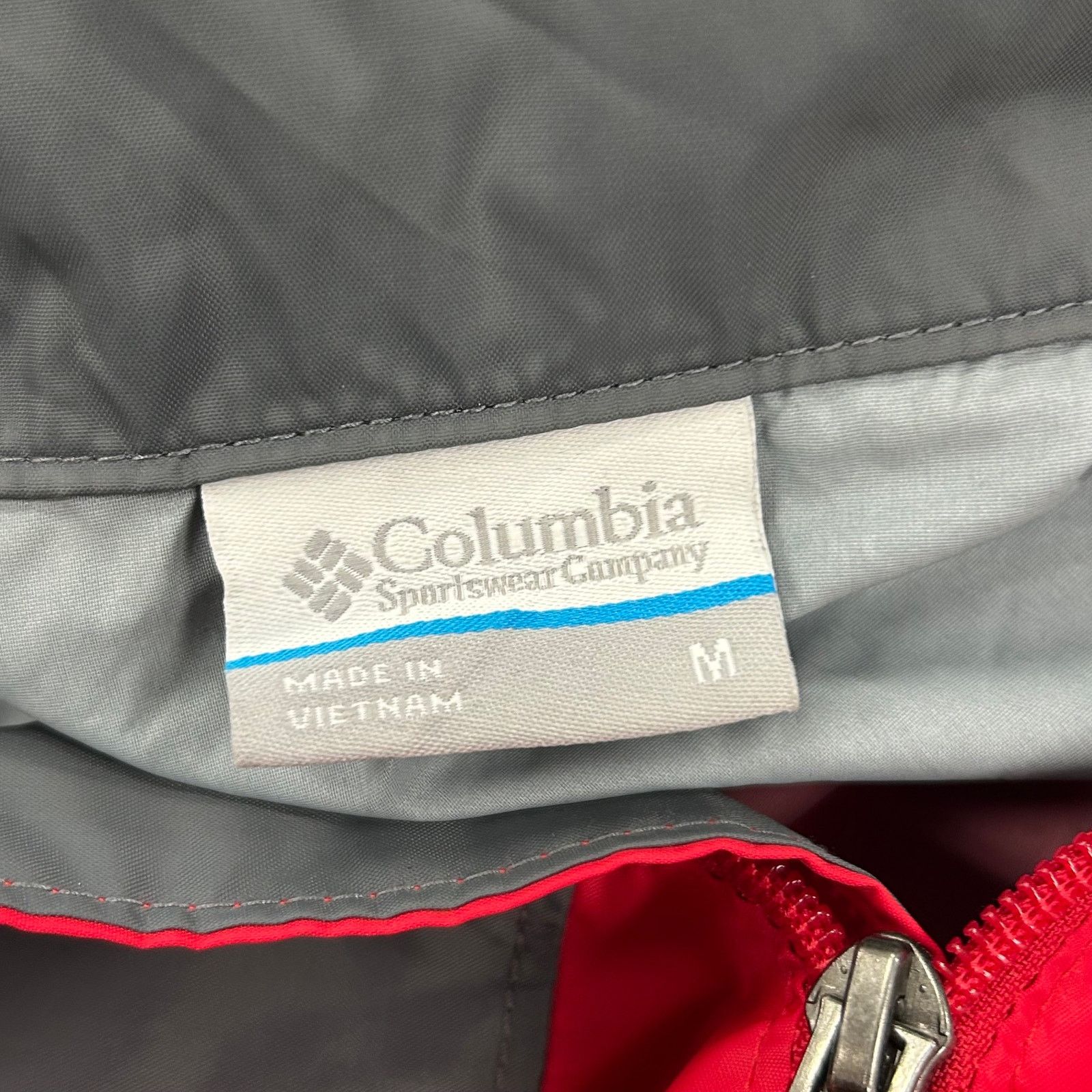 Columbia Columbia Glennaker Lake Rain Shell Jacket Red Gray Medium Size US M / EU 48-50 / 2 - 4 Thumbnail