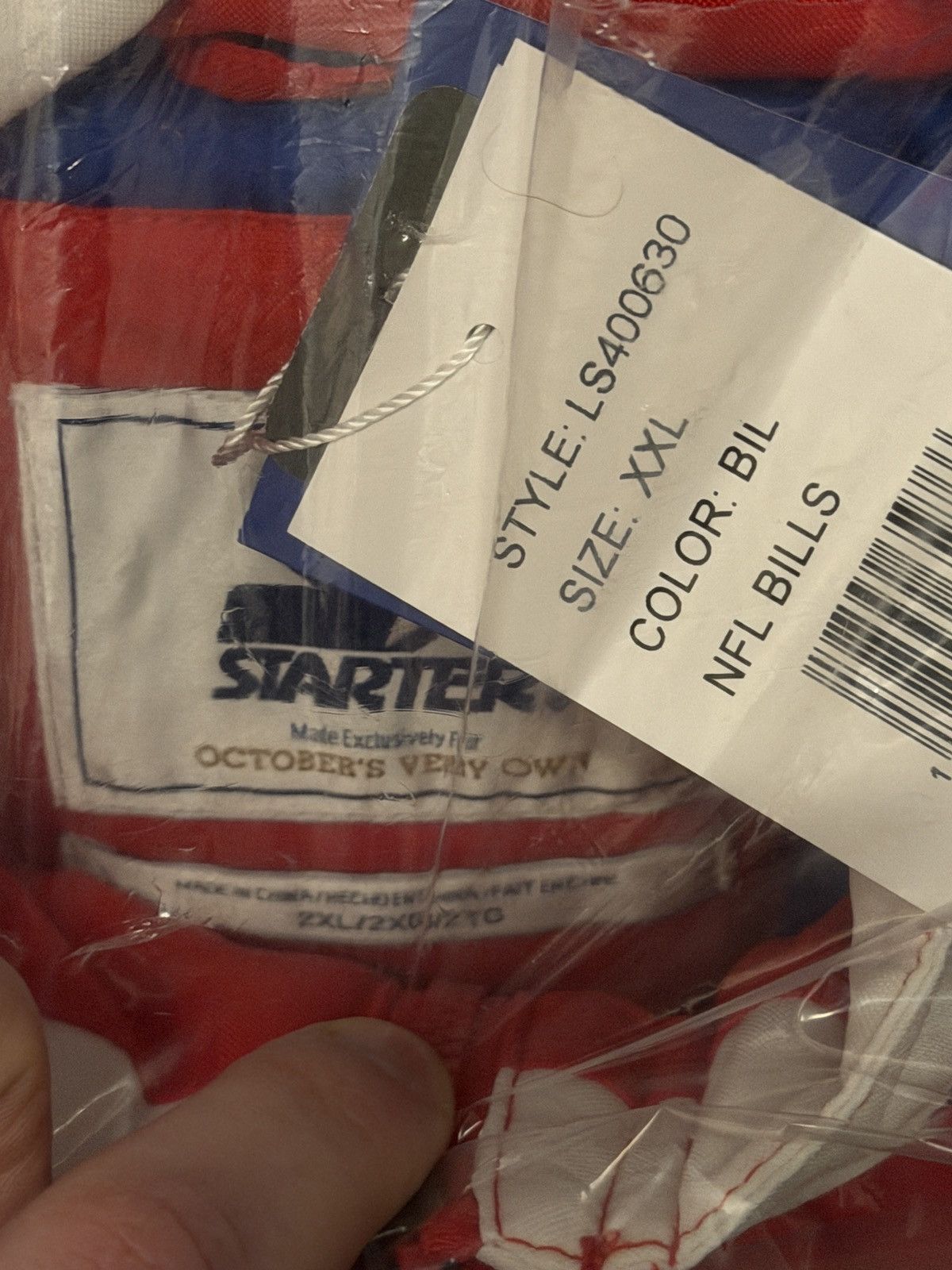 Drake OVO x NFL BUFFALO BILLS STARTER® SIDELINE PUFFER JACKET Size US XXL / EU 58 / 5 - 13 Thumbnail