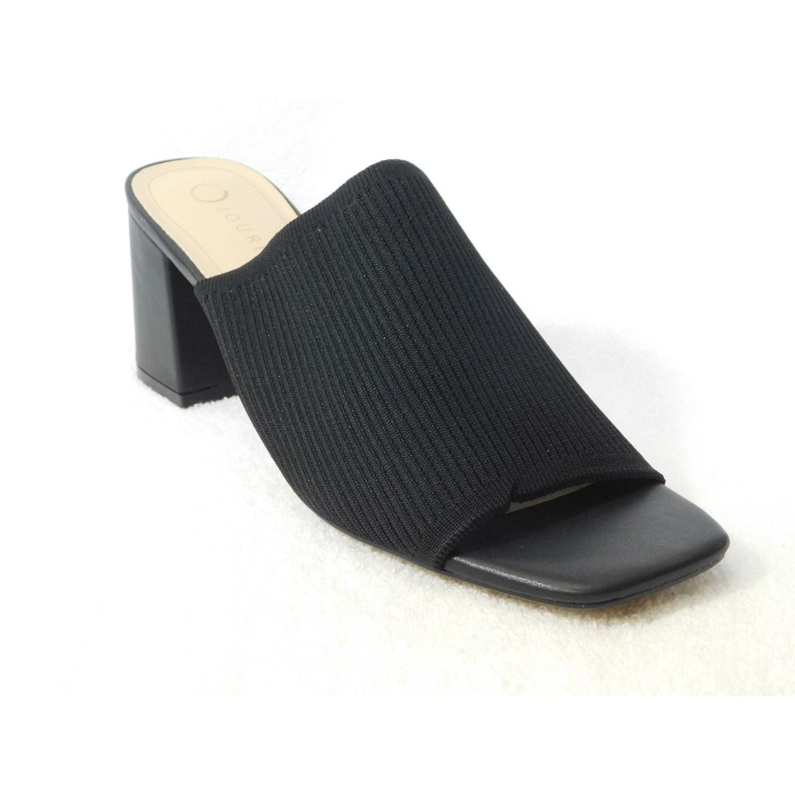 Other W602 Journee Black Lorenna Block Heel Dress Sandals - 11 M Size US 11 / IT 41 - 1 Thumbnail