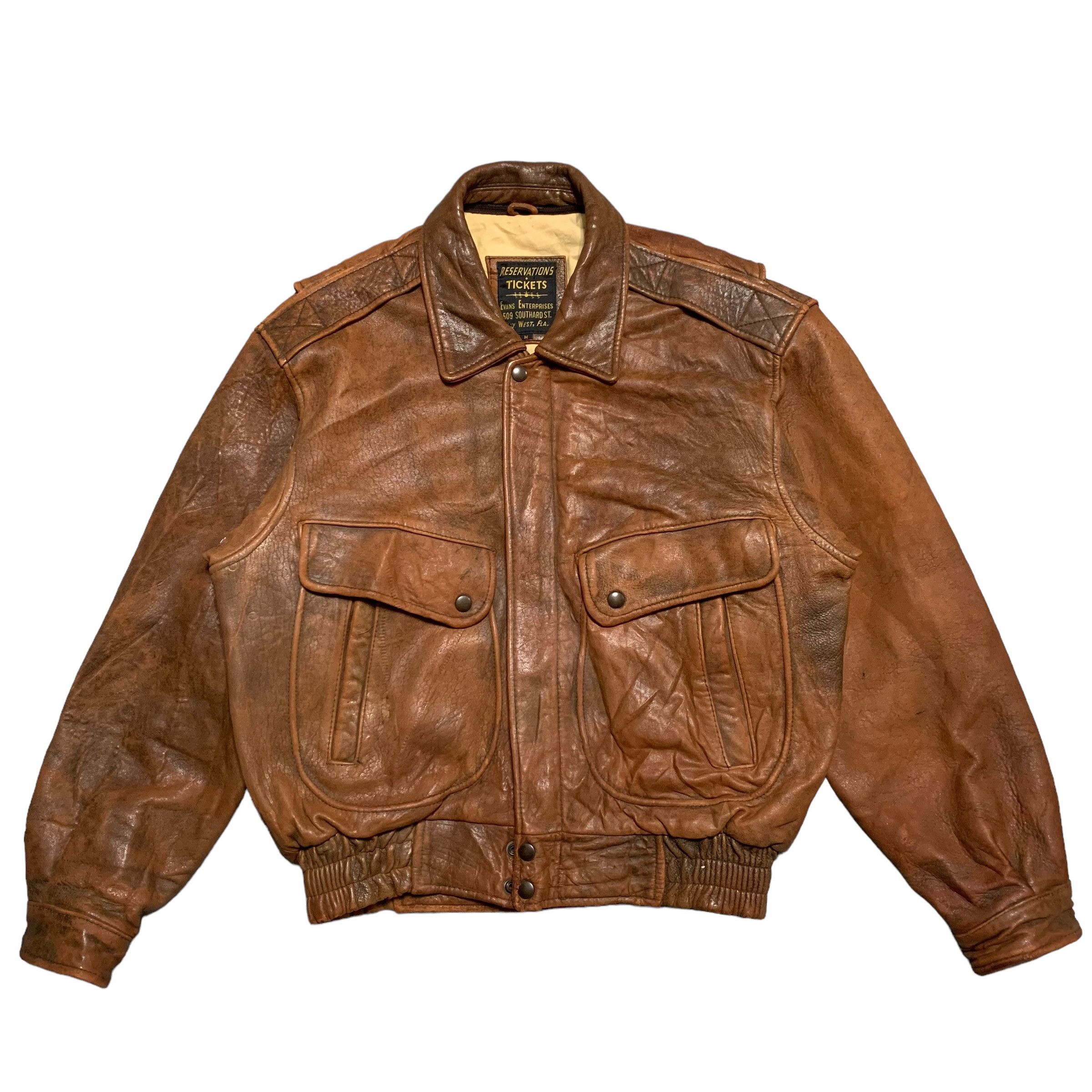 Other Reservations Tickets Leather Jacket Size US M / EU 48-50 / 2 - 1 Thumbnail