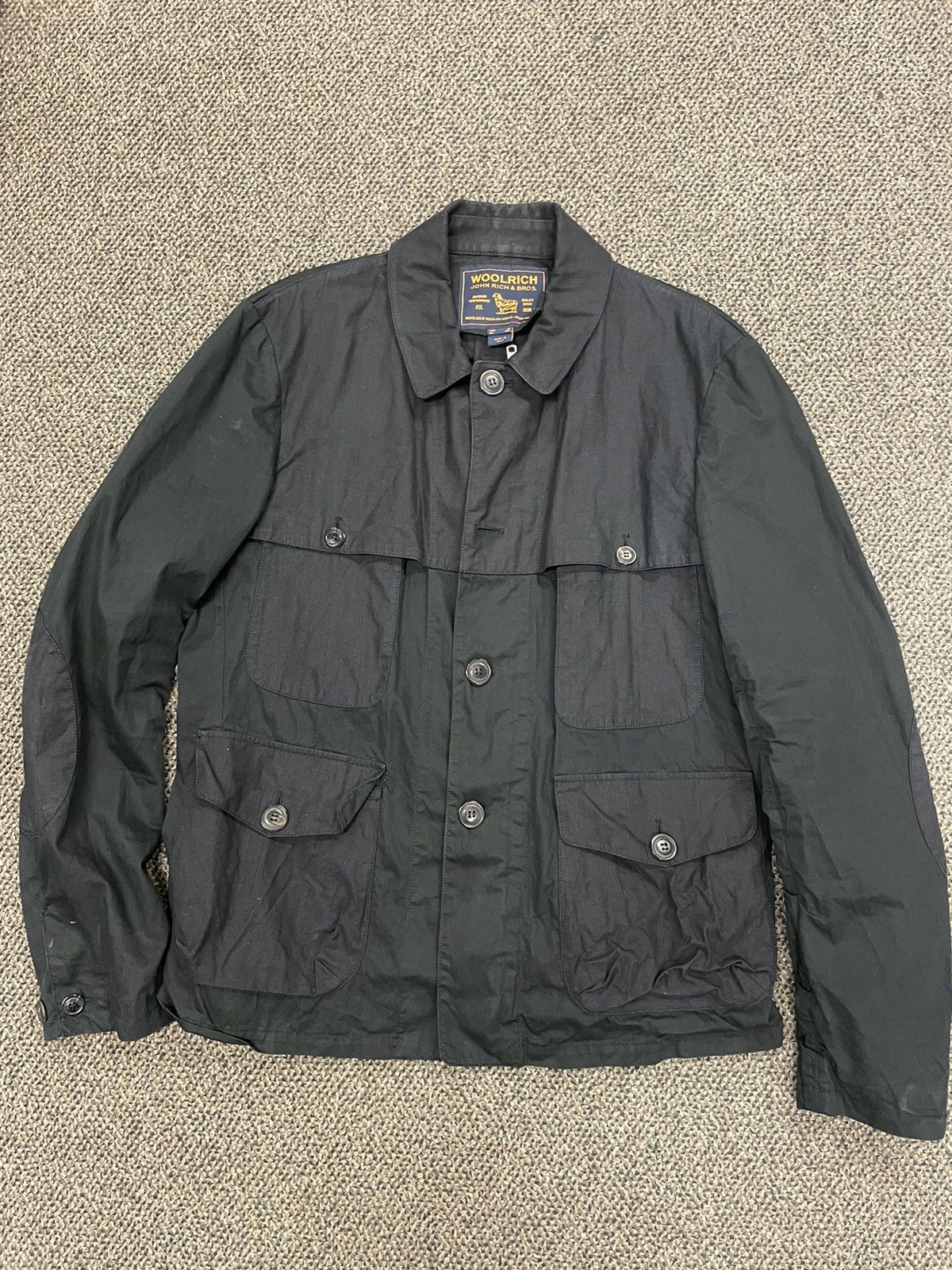 Woolrich Woolen Mills Cotton Crew Field Jacket Size US XL / EU 56 / 4 - 1 Thumbnail