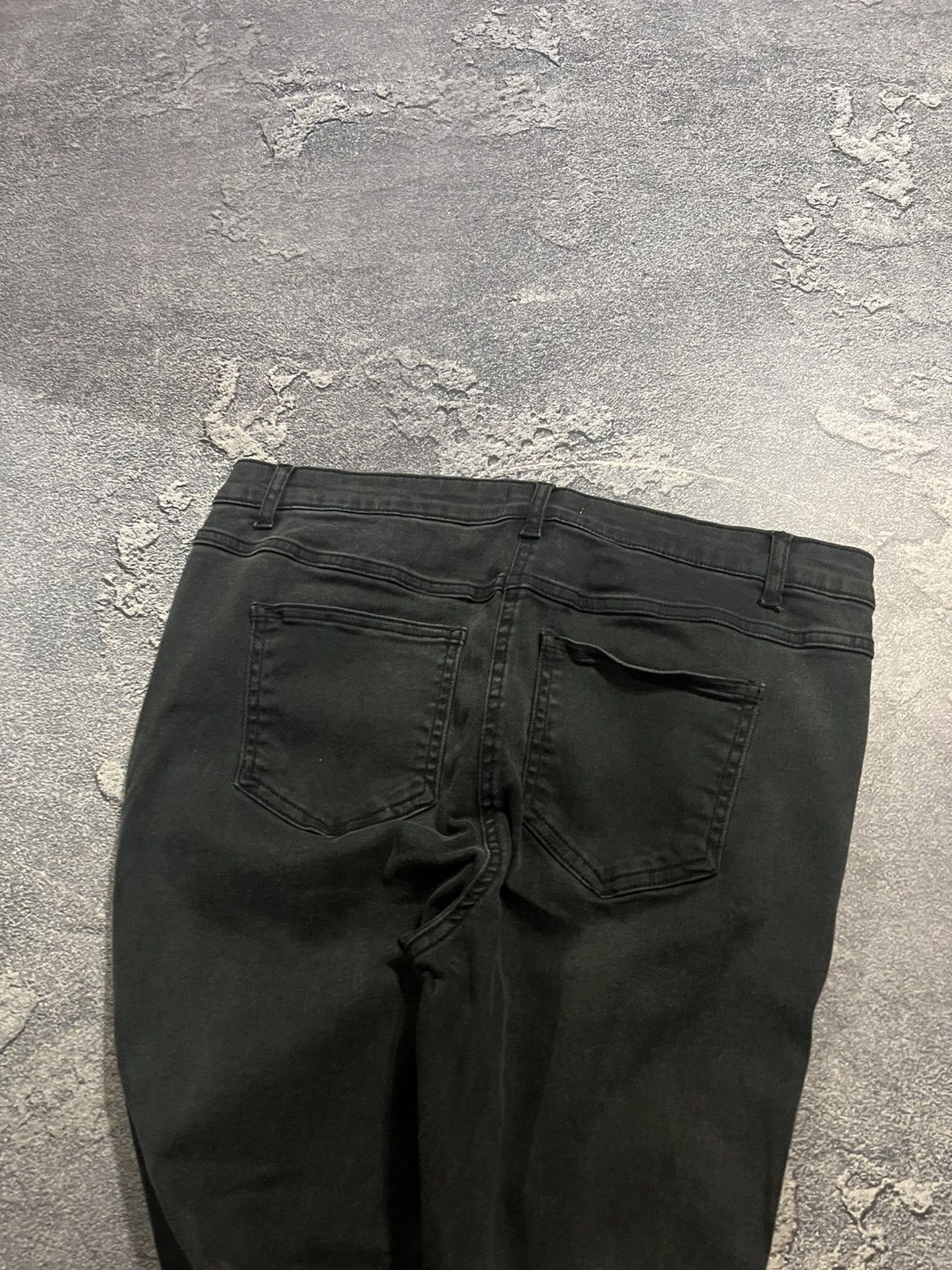Japanese Brand Distressed Glamour Drip Slim Fit / Archive Y2K Vintage 90s Size US 32 / EU 48 - 6 Thumbnail