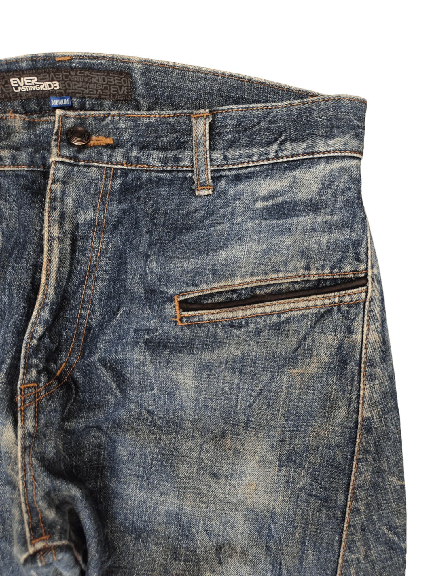 Japanese Brand Elr Japan Navajo Curved Denim Pants Ppfm Undercover Style Size US 34 / EU 50 - 11 Thumbnail