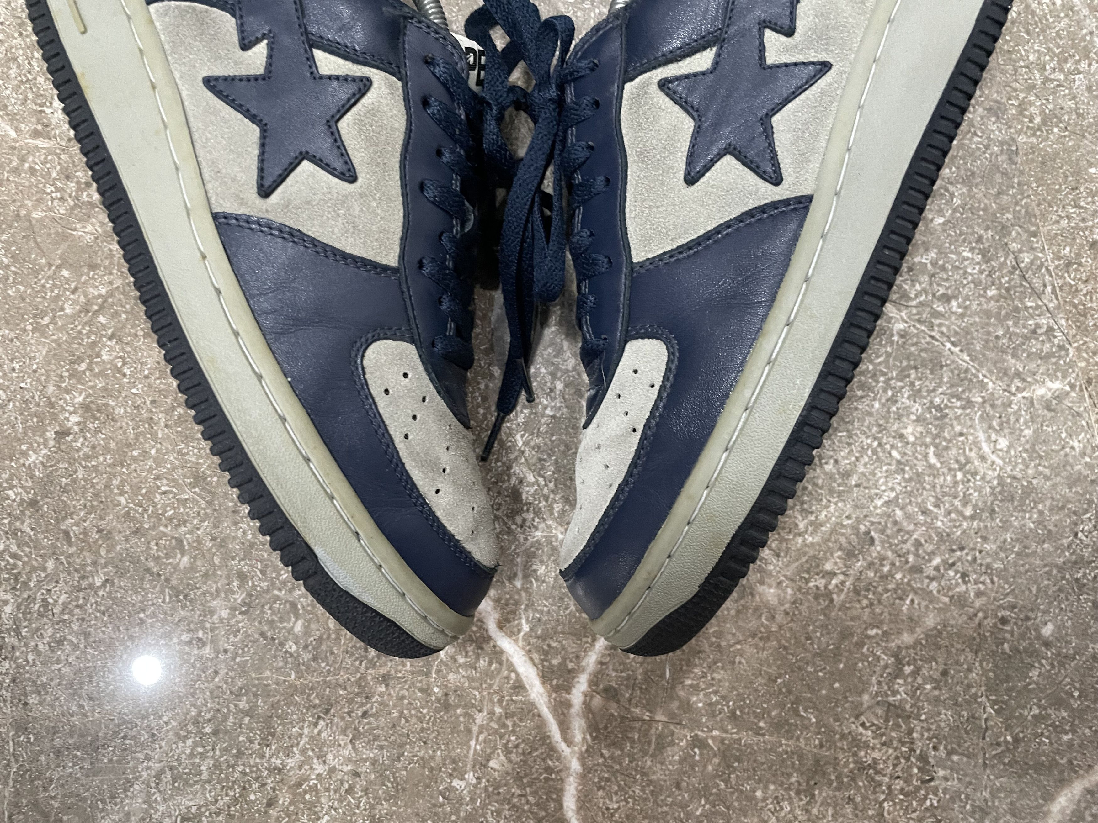 Bape Bapesta FS-001 Low 'Dark Blue Grey' Size US 9.5 / EU 42-43 - 4 Thumbnail