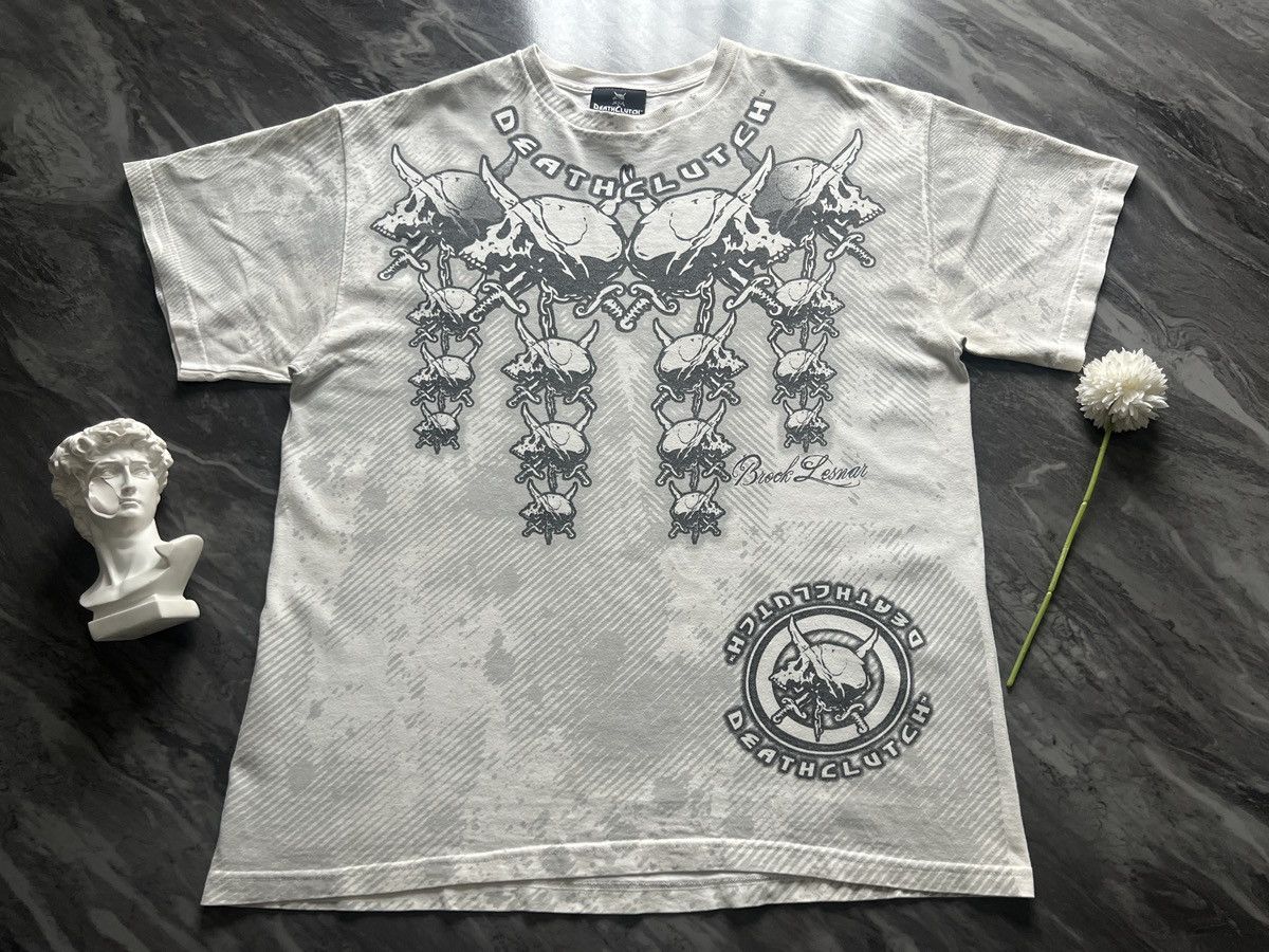 Other Death Clutch : Brook Lesnar Skull All Over Printed Size US L / EU 52-54 / 3 - 5 Thumbnail
