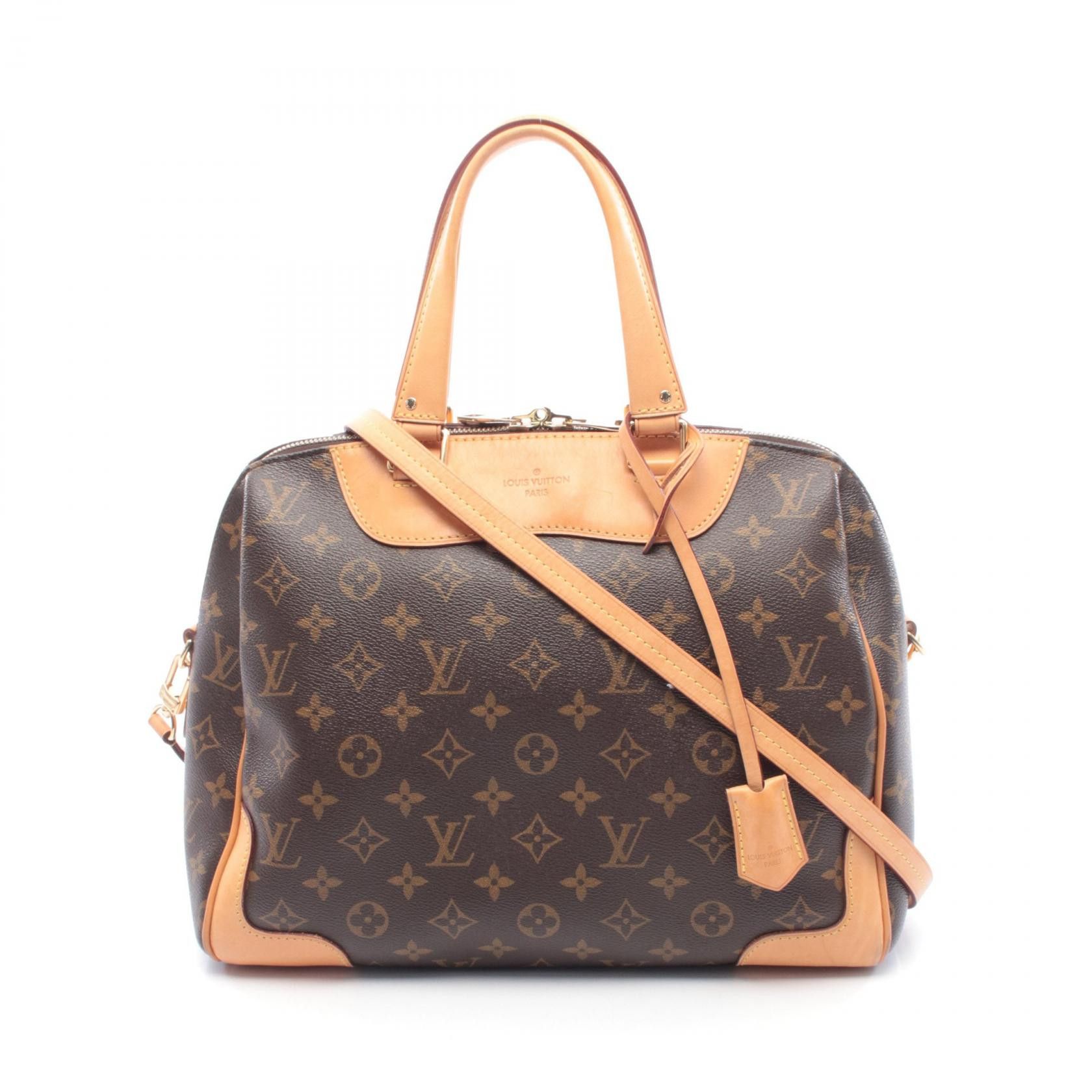 Louis Vuitton Louis Vuitton Louis Vuitton Retiro PM Monogram Handbag Textile Handbag M40325 DUTY FREE for USA Size ONE SIZE - 1 Thumbnail