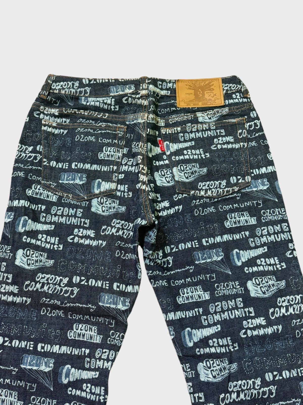 Japanese Brand × Vintage Flared OZONE COMMUNITY Overpinted Hysteric Glamour Style Size US 27 - 9 Thumbnail