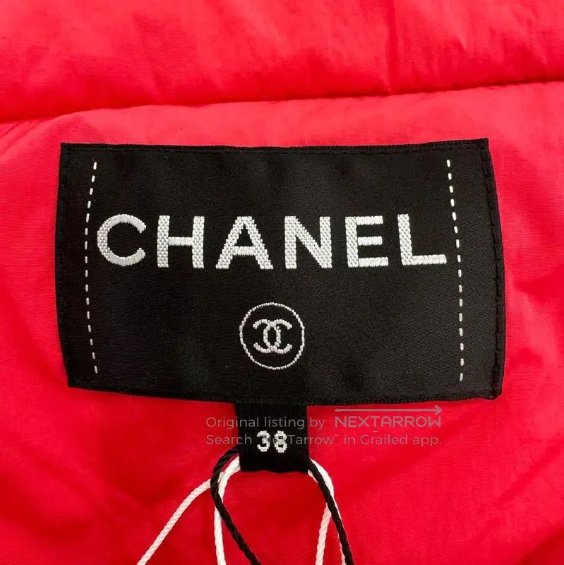 Chanel Chanel Red Padded Women's Down Jacket . Size M / US 6-8 / IT 42-44 - 7 Thumbnail
