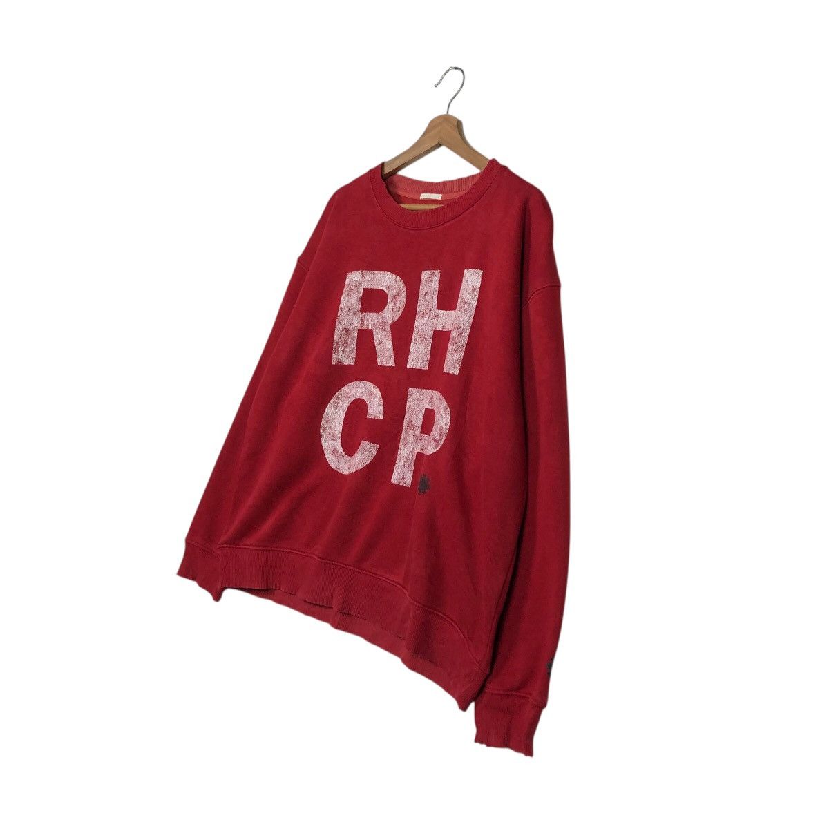 Band Tees 📌Vintage Sweatshirt Band Red Hot Chilli Paper Big Logo Size US L / EU 52-54 / 3 - 3 Thumbnail