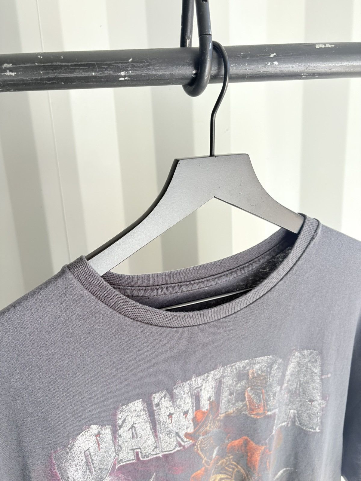 Band Tees Pantera Cowboys From Hell Sun Faded Distressed ERD GRUNGE Size US XL / EU 56 / 4 - 6 Thumbnail