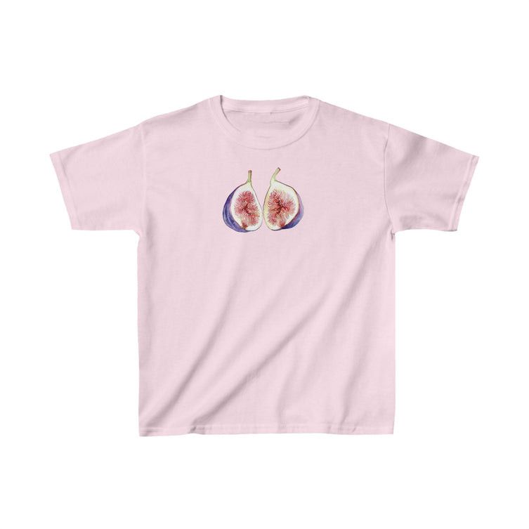 Other Pink Fig Print Baby Tee – Vintage Fruit Style Size M / US 6-8 / IT 42-44 - 1 Thumbnail