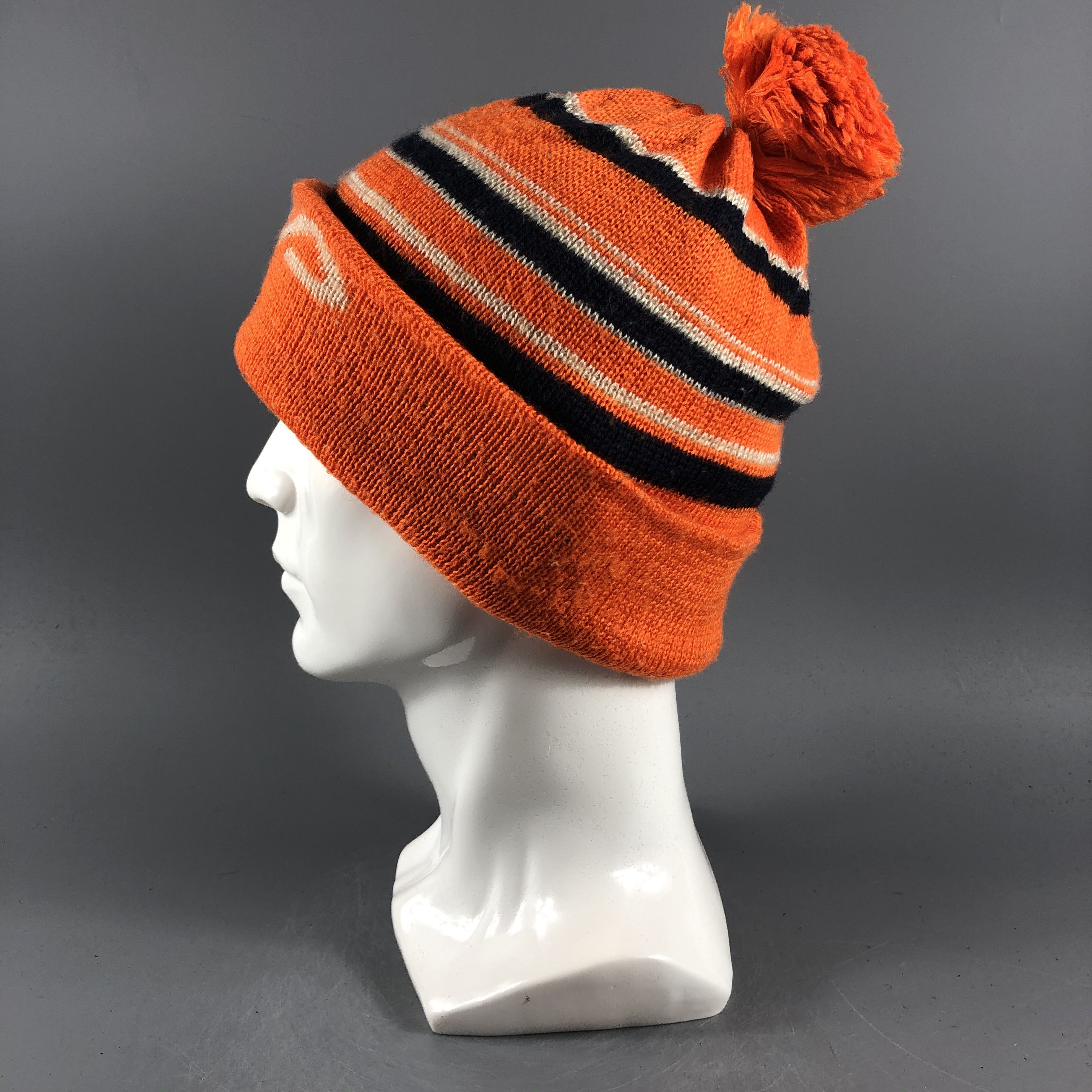 Fila × Vintage Fila Stripe Beanie Snow Hat Snow Cap -D039 Size ONE SIZE - 1 Thumbnail