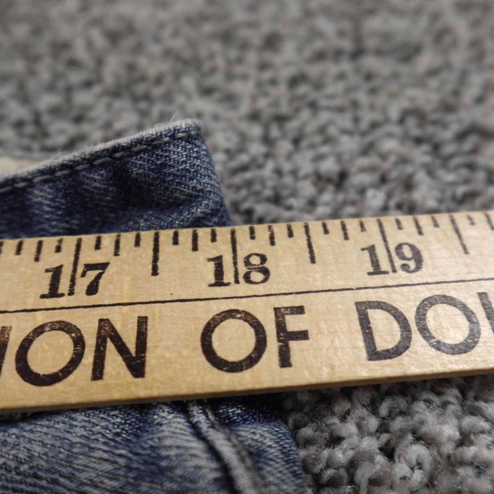 Ecko Unltd. Ecko Unltd. Jeans Mens 36X32 Dark Blue Denim Wide-Leg Baggy VTG Y2K 90s Grunge Skate Hip Hop Retro 5-Pocket Relaxed Jeans Mens Size US 36 / EU 52 - 5 Thumbnail