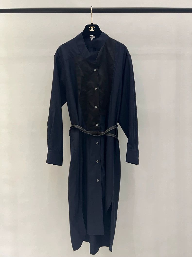 Loewe loewe Navy blue black shirt 2506-Nextarrow Size XS / US 0-2 / IT 36-38 - 4 Thumbnail