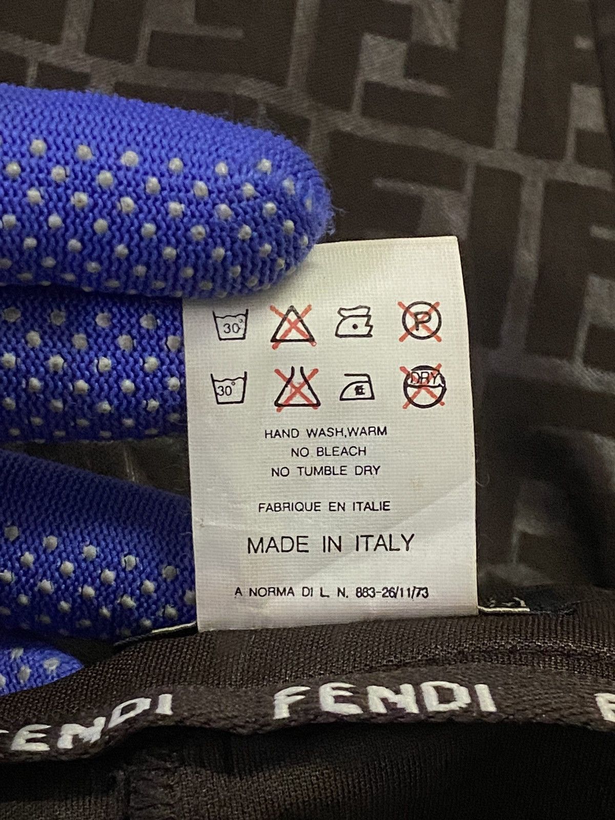 Fendi Vintage FENDI Zucca Monogram Pants Size US 29 - 12 Thumbnail
