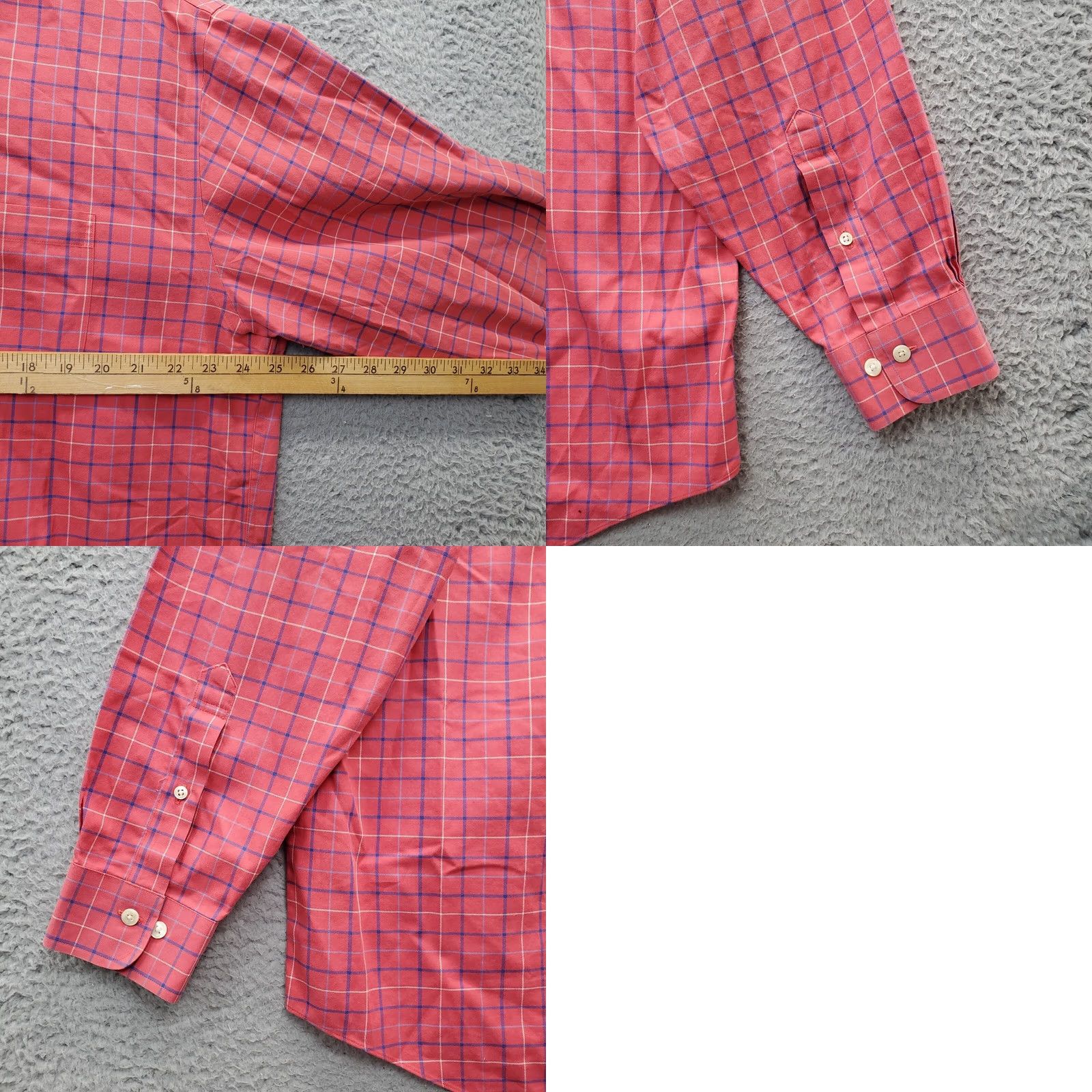 Brooks Brothers Brooks Brothers Shirt Men Large Multi Checkered Non-Iron Regular Fit Button Down Mens Size L Size US L / EU 52-54 / 3 - 8 Thumbnail