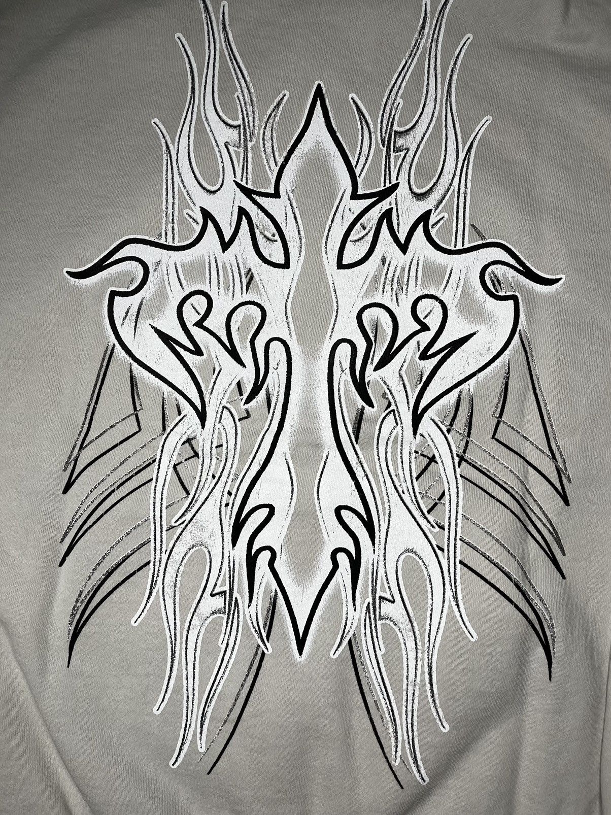 Revenge REVENGE FLAMING CROSS HOODIE BLACK Size US S / EU 44-46 / 1 - 4 Thumbnail